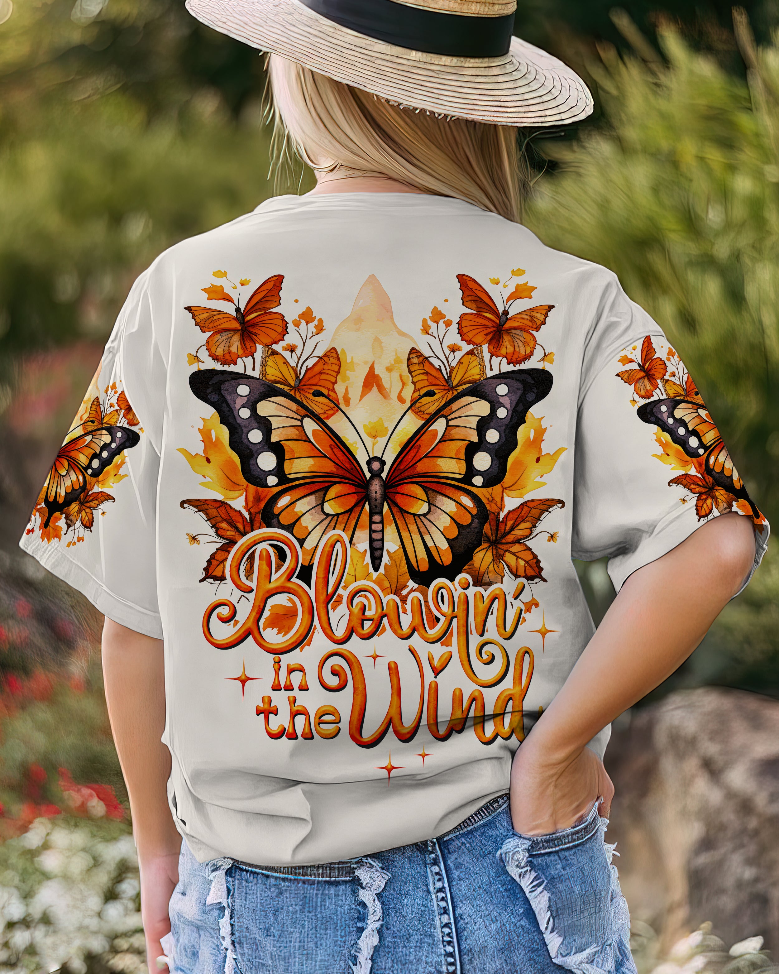 BLOWING IN THE WIND BUTTERFLY ALL OVER PRINT - TY2707231