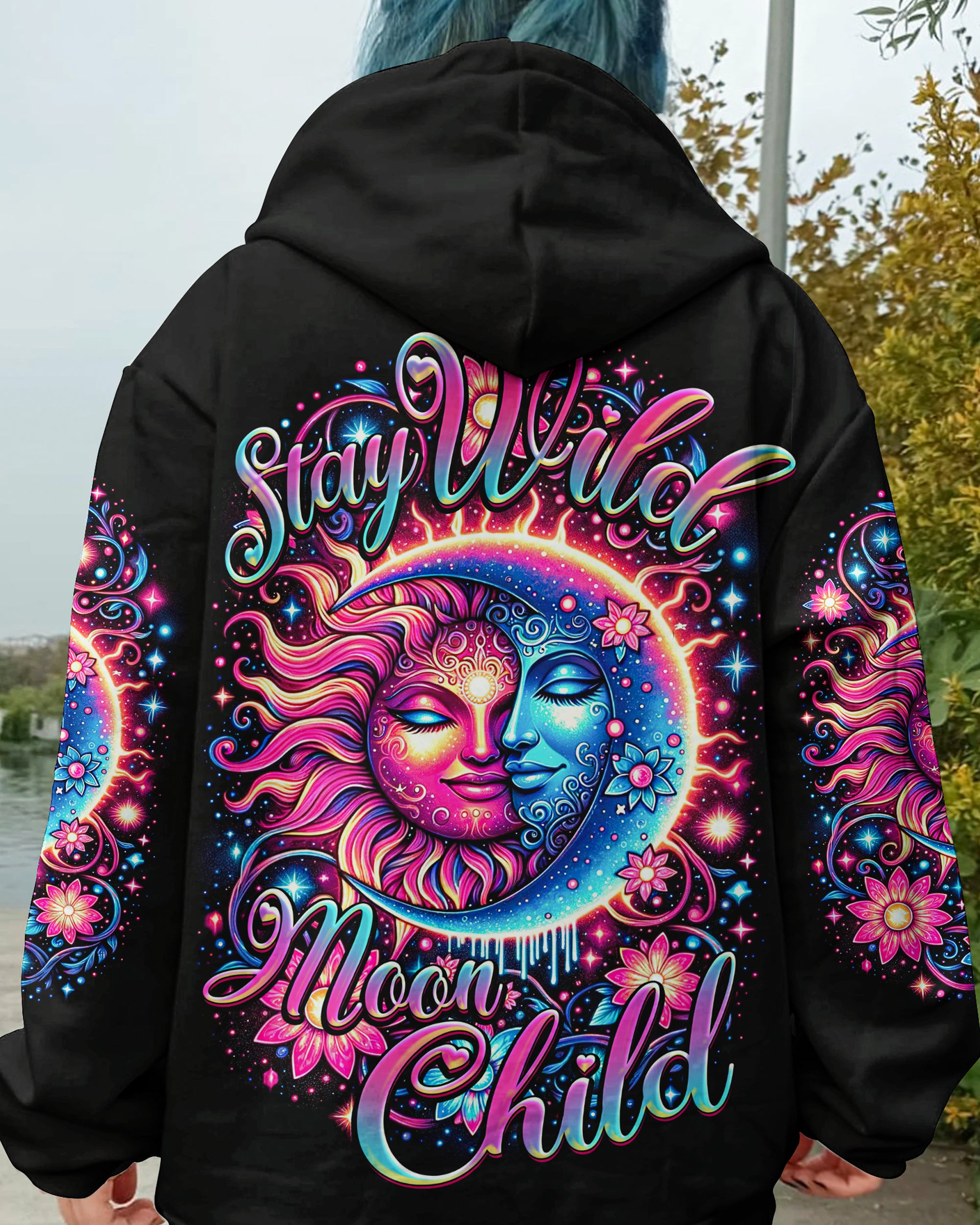 STAY WILD MOON CHILD ALL OVER PRINT - TY1001241