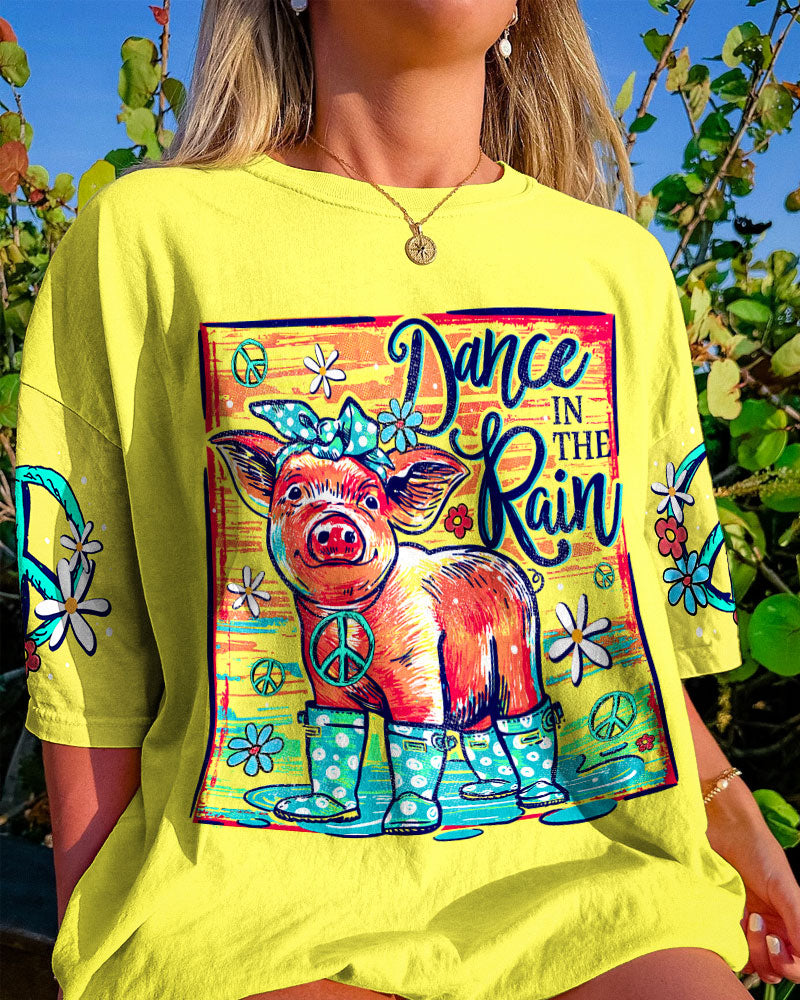 DANCE IN THE RAIN PIG ALL OVER PRINT - TY0507232