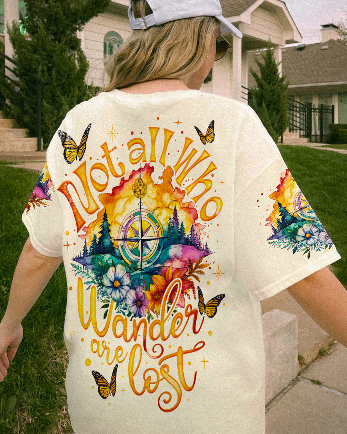 NOT ALL WHO WANDER ARE LOST ALL OVER PRINT - TY3005231