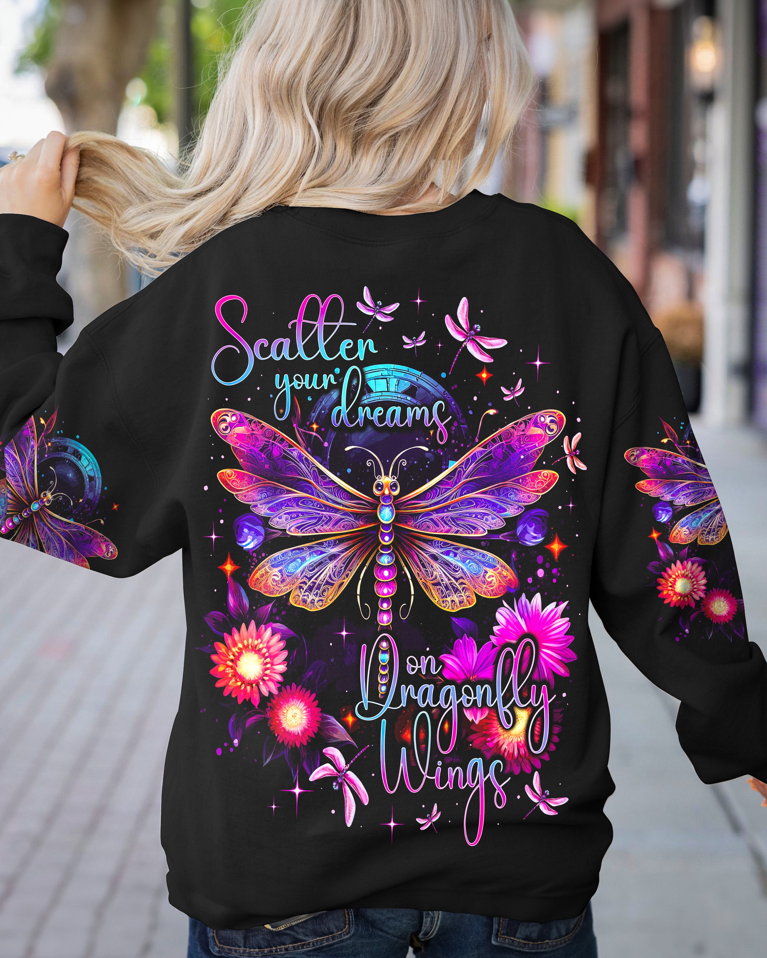 SCATTER YOUR DREAM DRAGONFLY ALL OVER PRINT - TY3008231