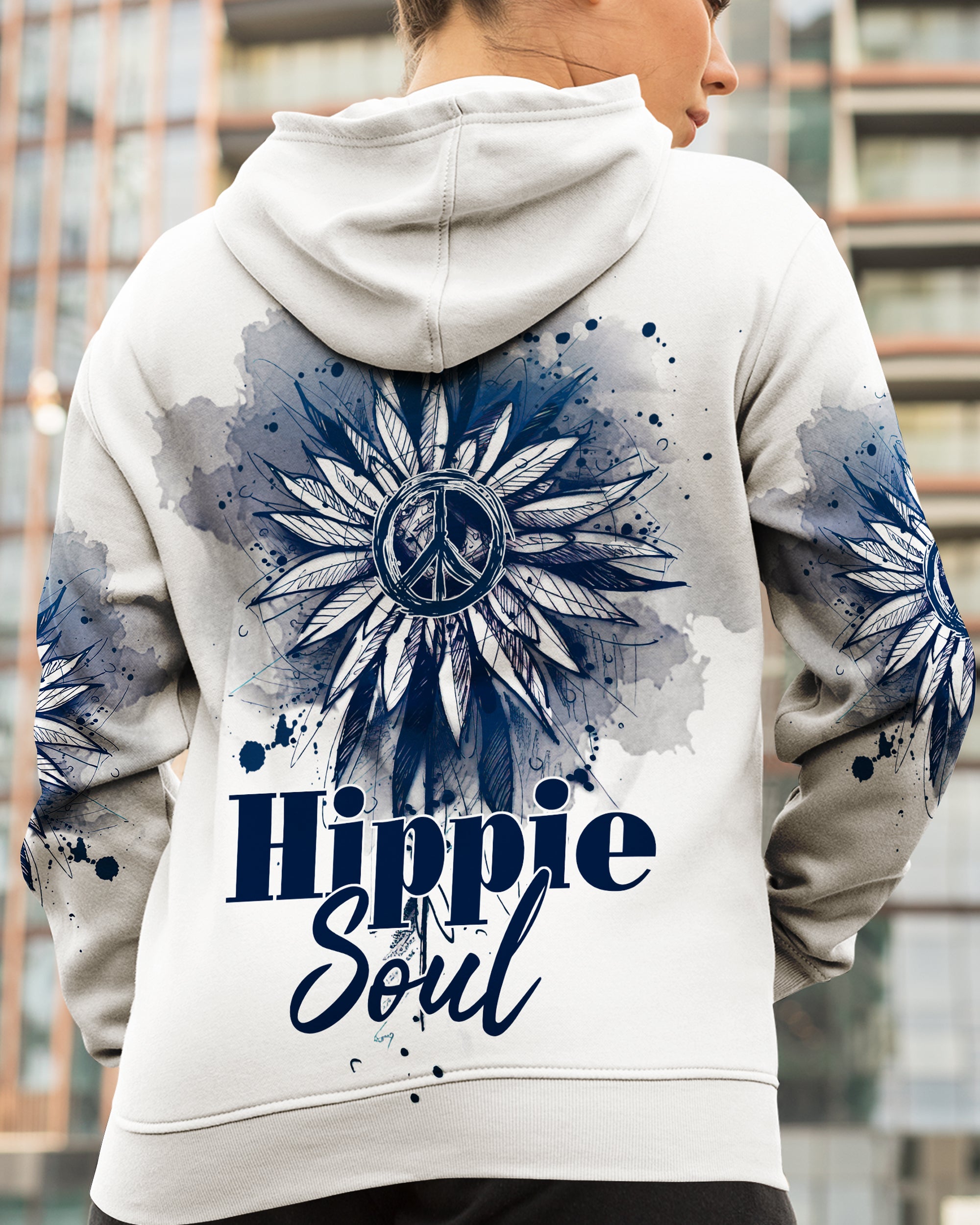 HIPPIE SOUL SUNFLOWER ALL OVER PRINT - TA31012310