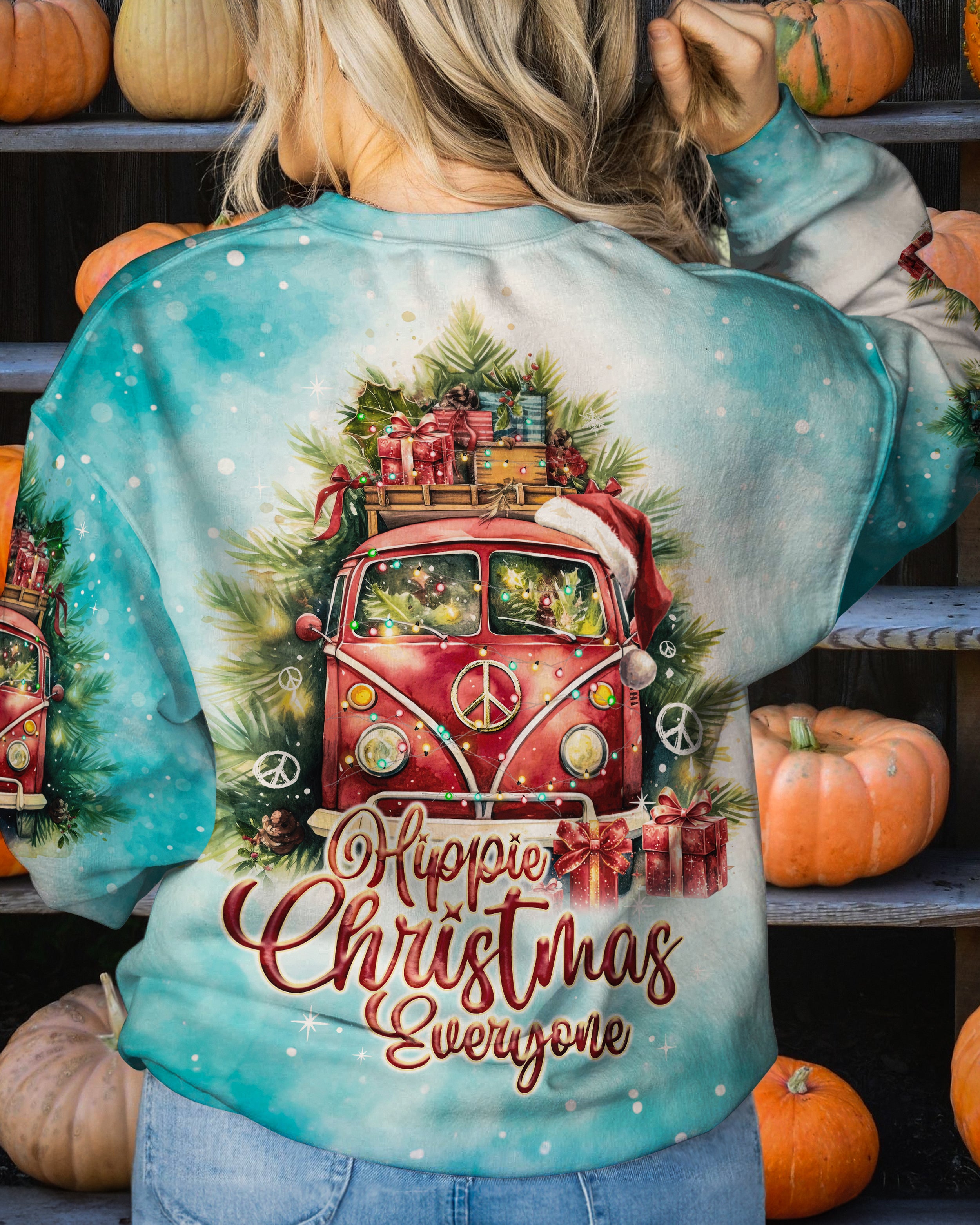 HIPPIE CHRISTMAS ALL OVER PRINT - TY0909231