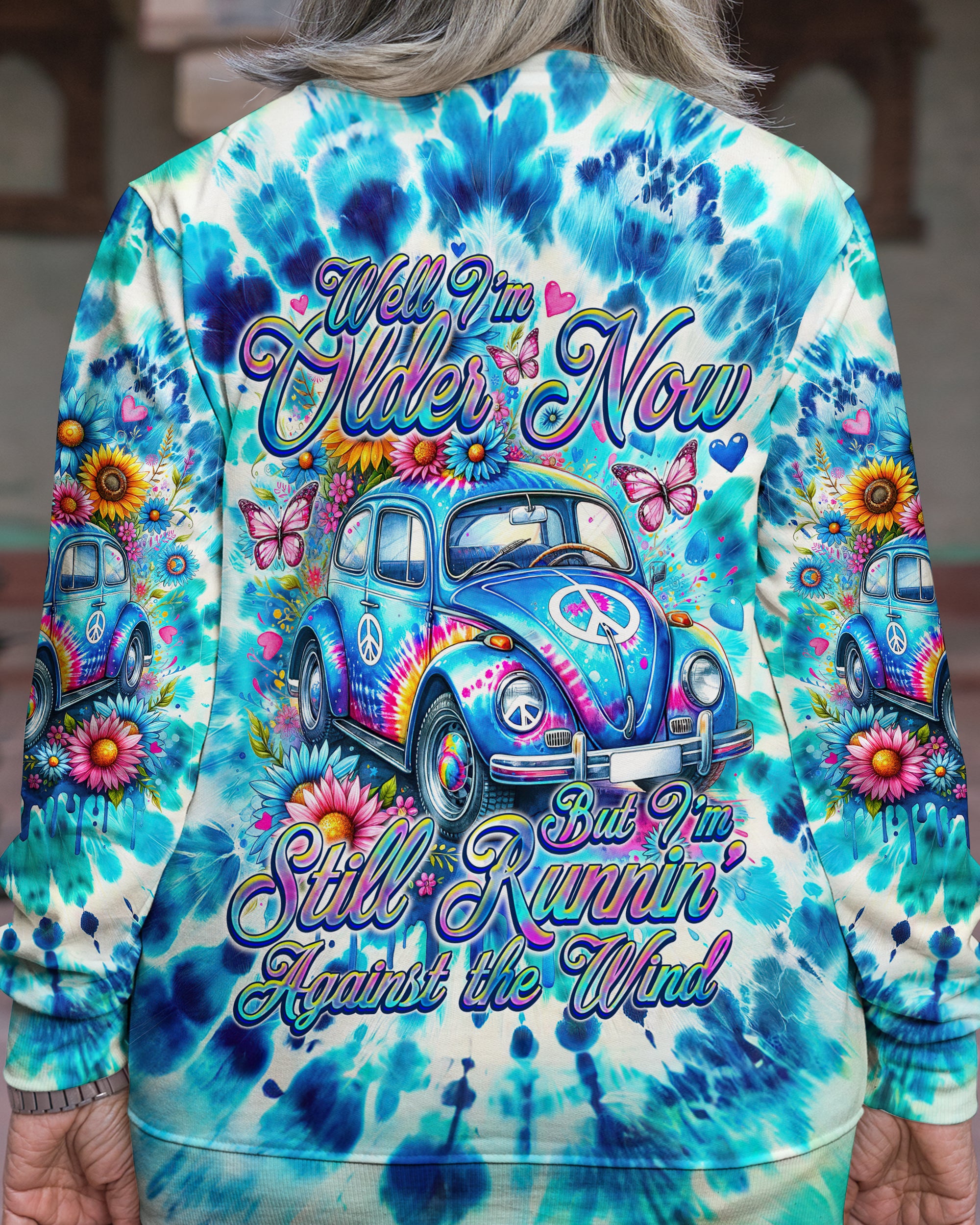RUNNING AGAINST THE WIND TIE DYE ALL OVER PRINT - TY1901241