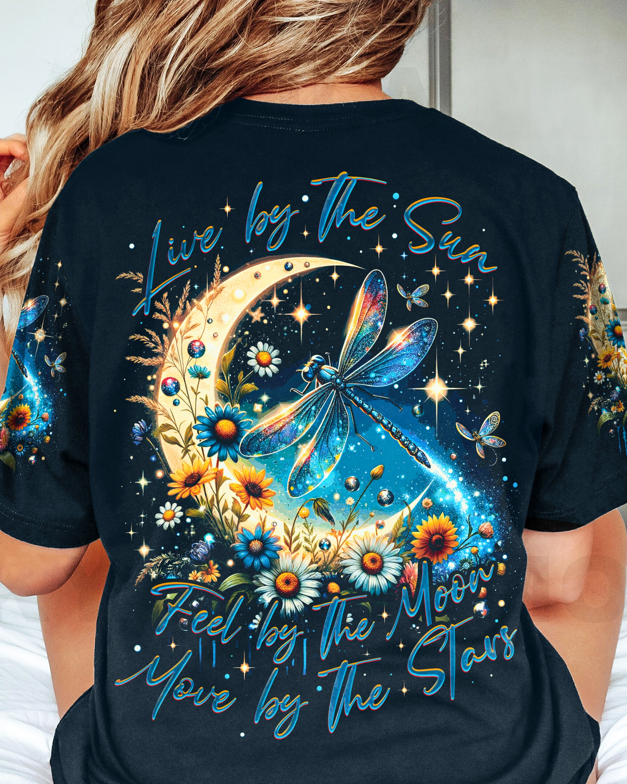 LIVE BY THE SUN DRAGONFLY ALL OVER PRINT - TY0512231