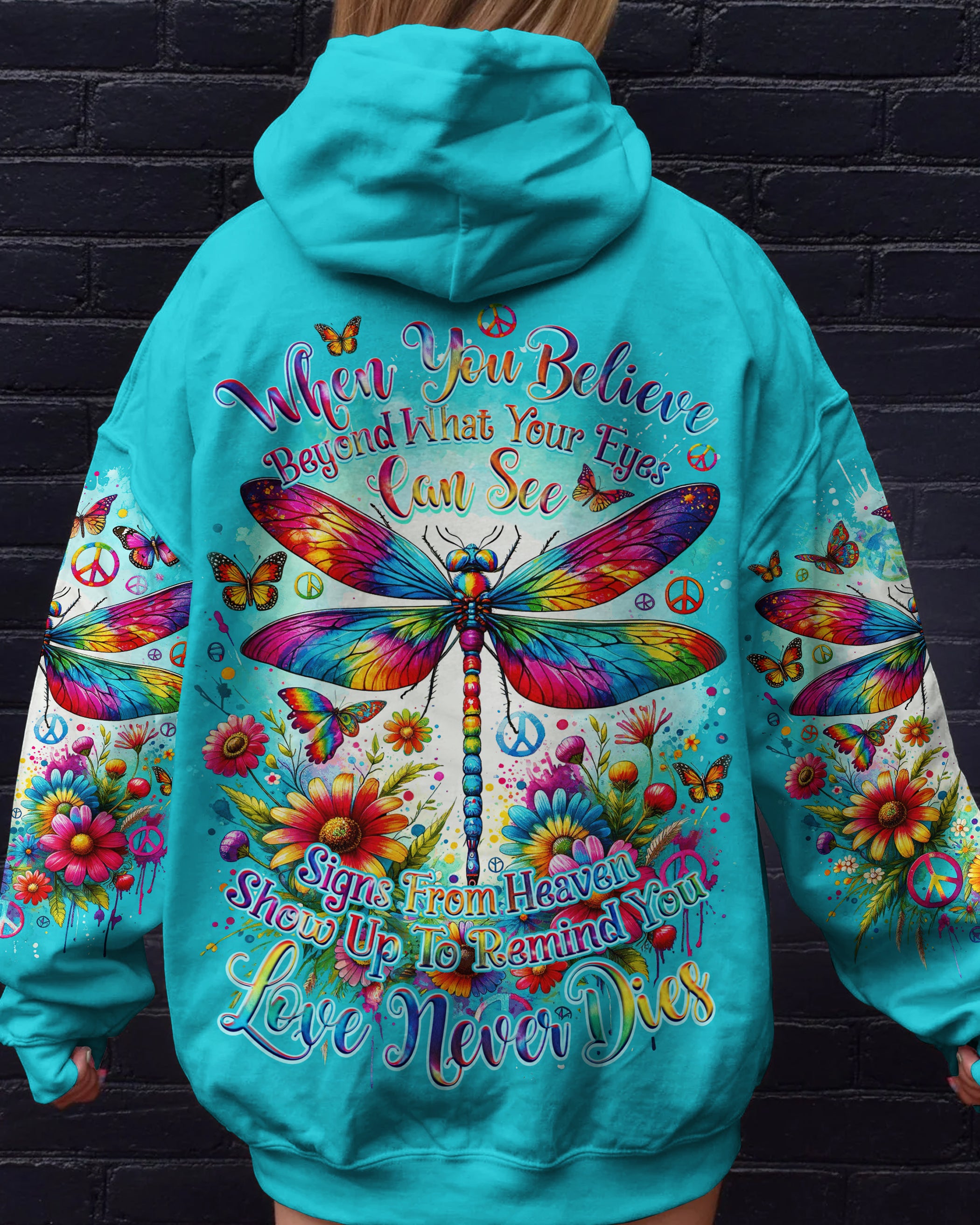WHEN YOU BELIEVE DRAGONFLY ALL OVER PRINT - TY0212232
