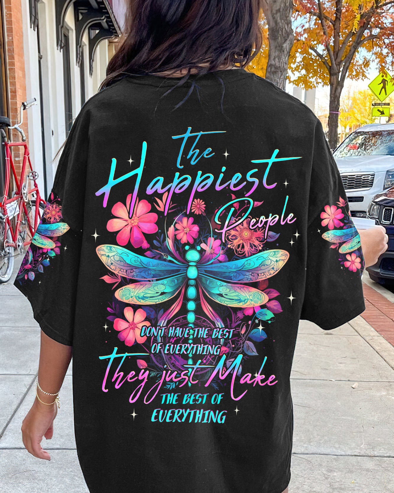 THE HAPPIEST PEOPLE ALL OVER PRINT - TYQY2908231