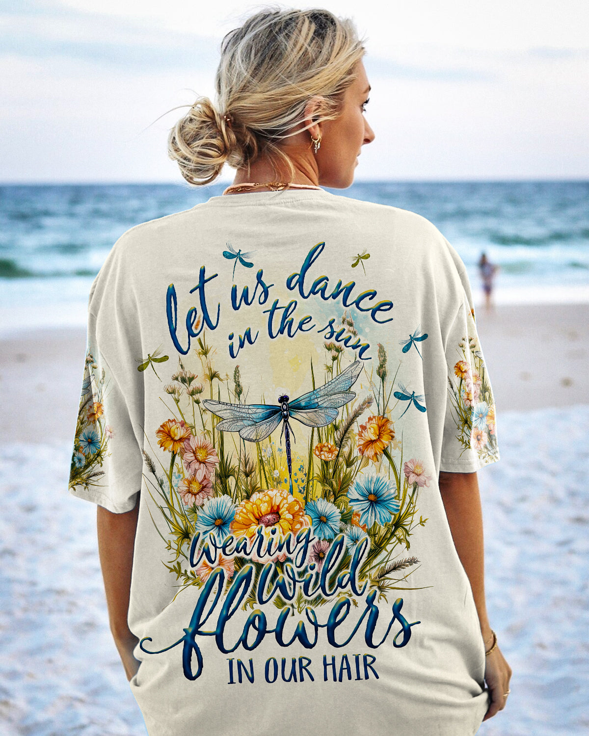 LET US DANCE IN THE SUN DRAGONFLY ALL OVER PRINT - TY0308232