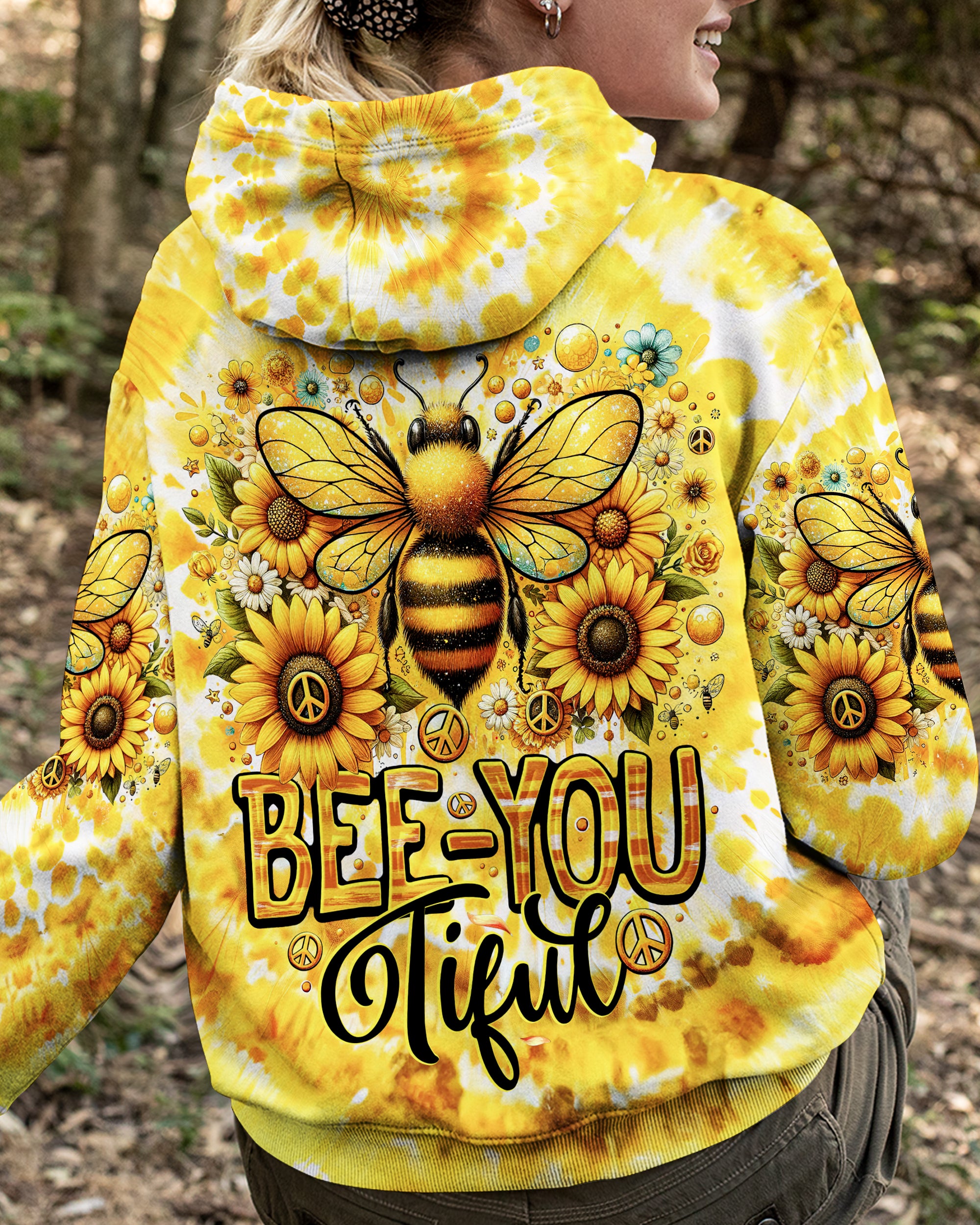 BEEYOUTIFUL TIE DYE ALL OVER PRINT - TY0502241