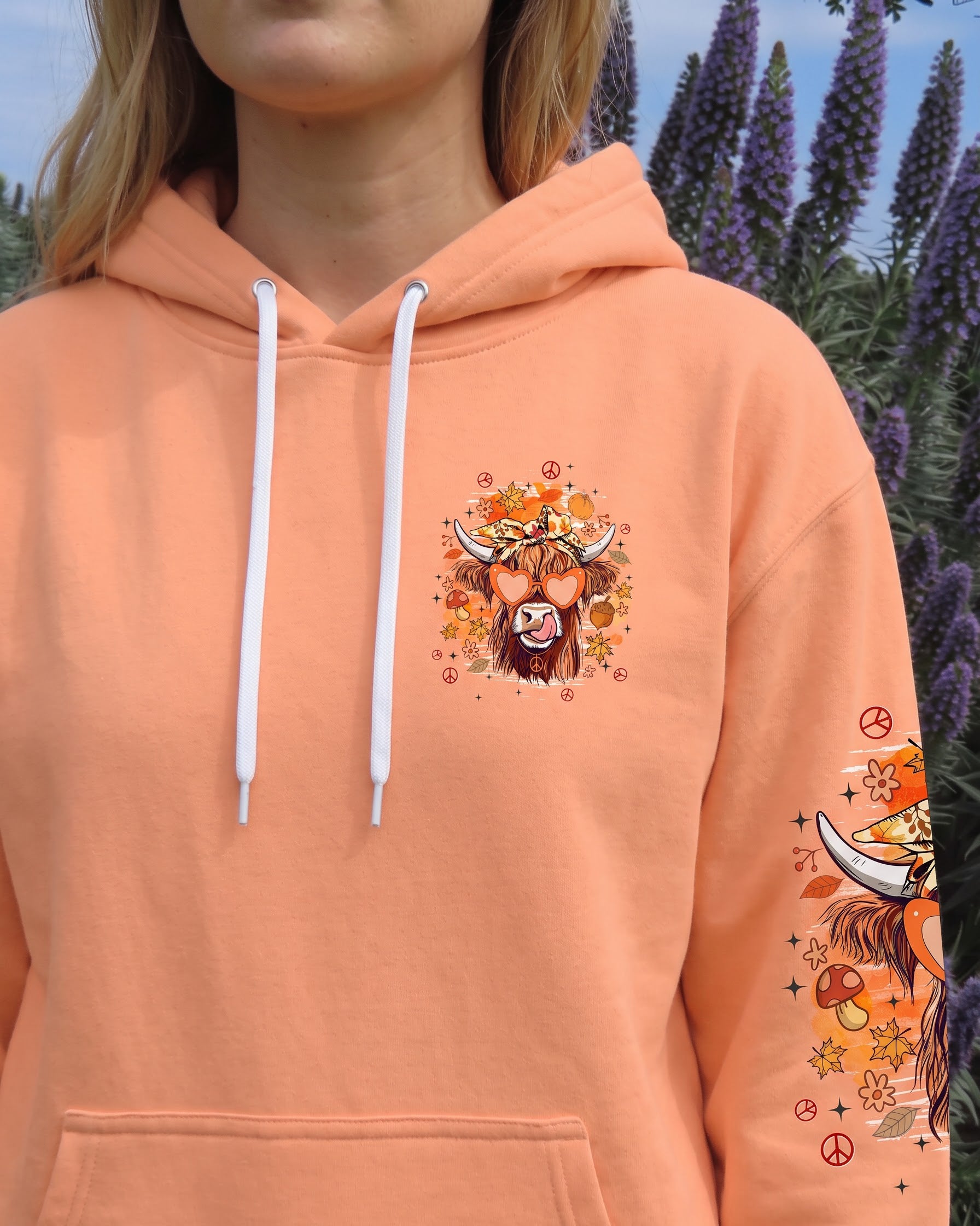 ALL THE GOOD ONES ARE A LITTLE CRAZY HIGHLAND COW ALL OVER PRINT - TYPQ0608261
