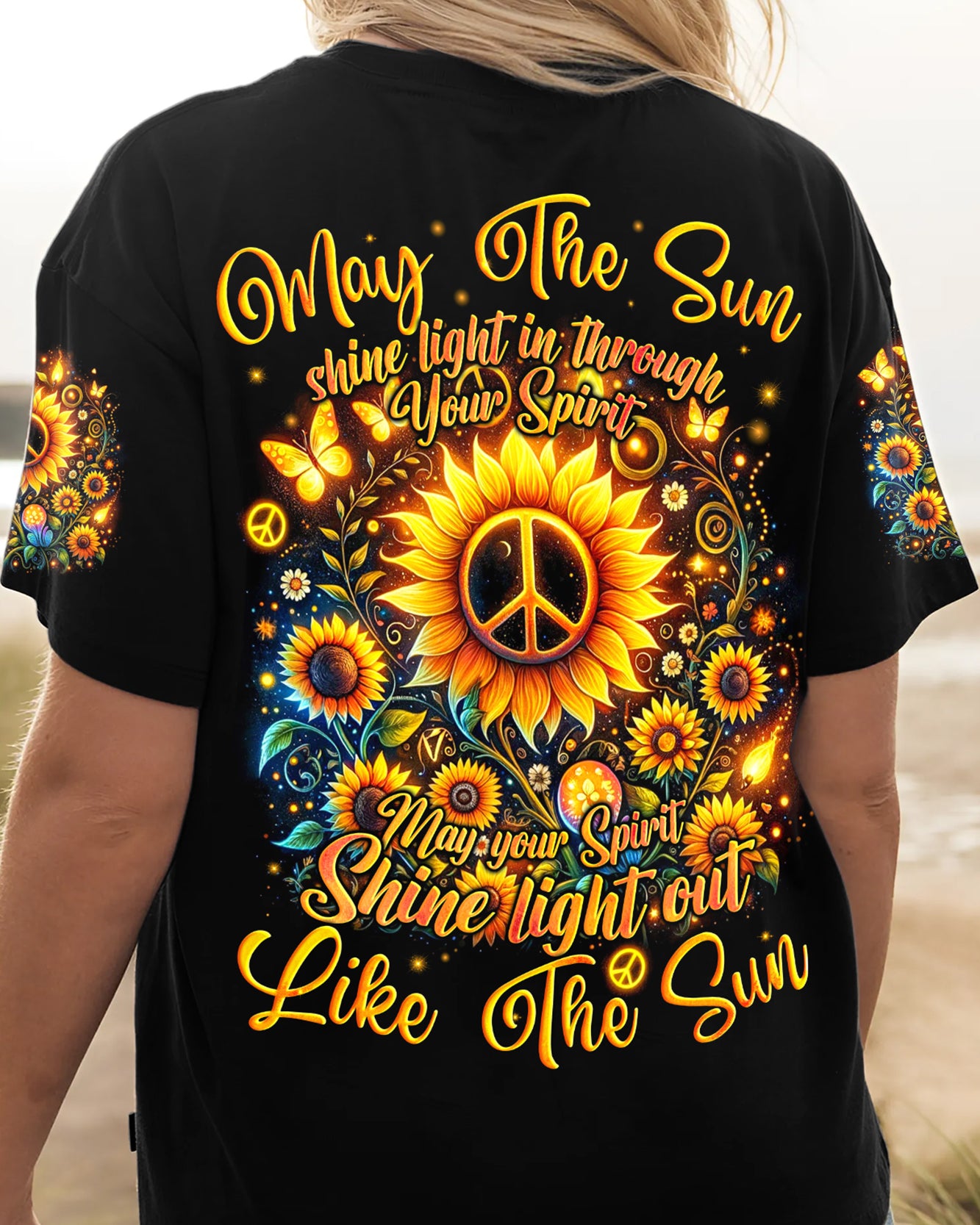YOUR SPIRIT SHINE LIGHT OUT LIKE THE SUN ALL OVER PRINT - TYQY0705245