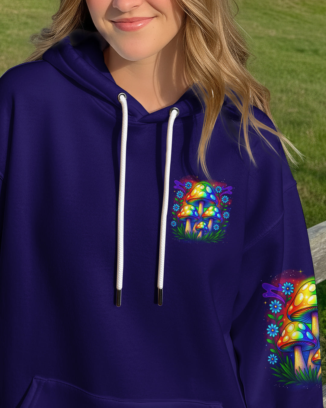 EAT MUSHROOMS SEE THE UNIVERSE TIE DYE ALL OVER PRINT - TYTD0211251