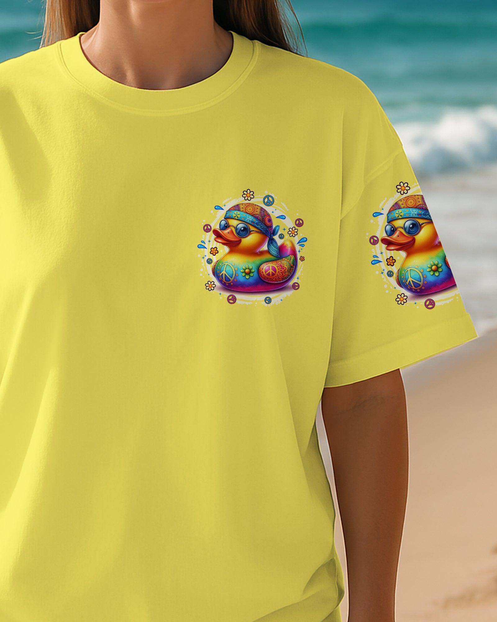 I'M NOT SHORT DUCK ALL OVER PRINT - TYTD1508253