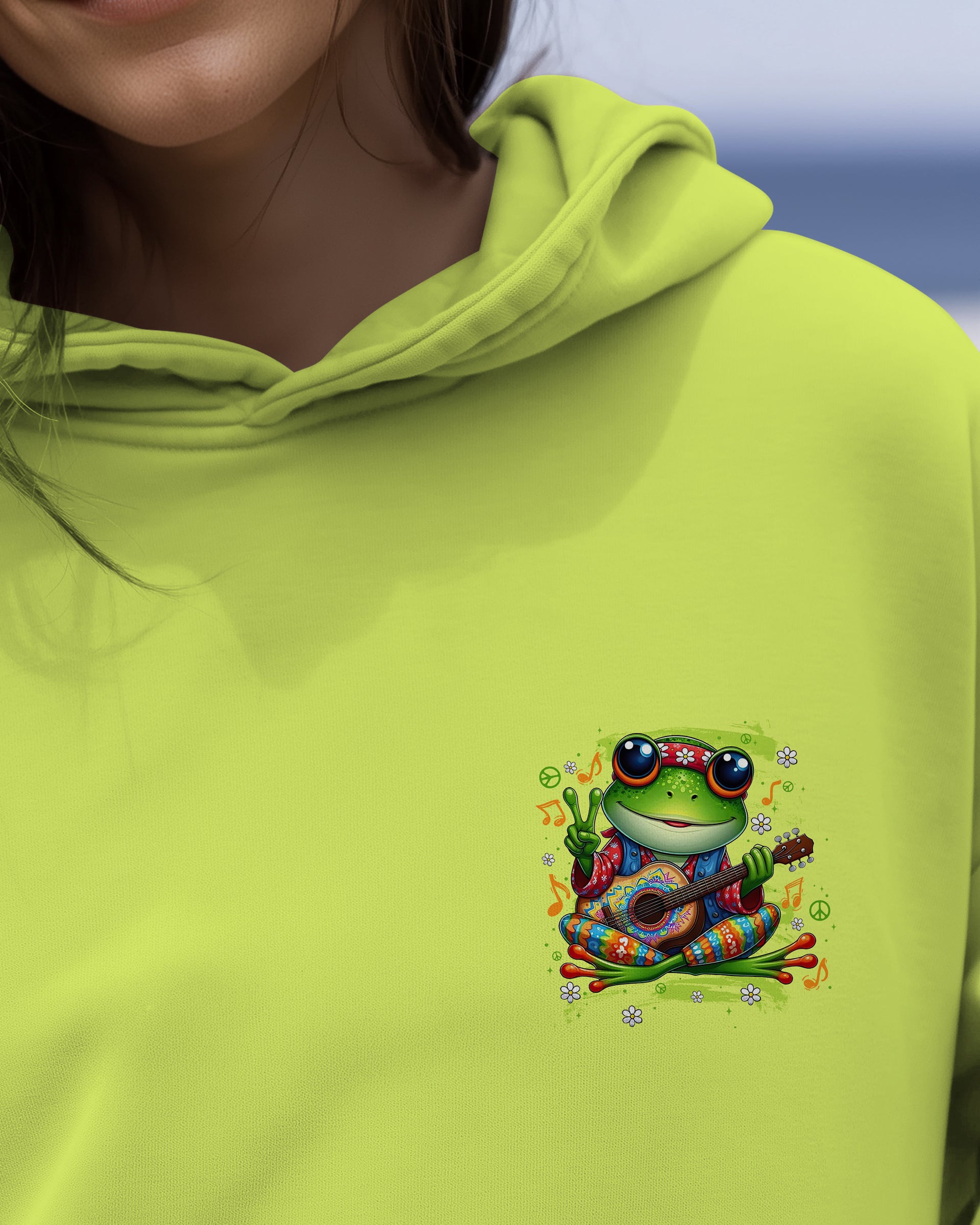 WHISPER WORDS OF WISDOM LET IT BE FROG ALL OVER PRINT - TYTD2108252