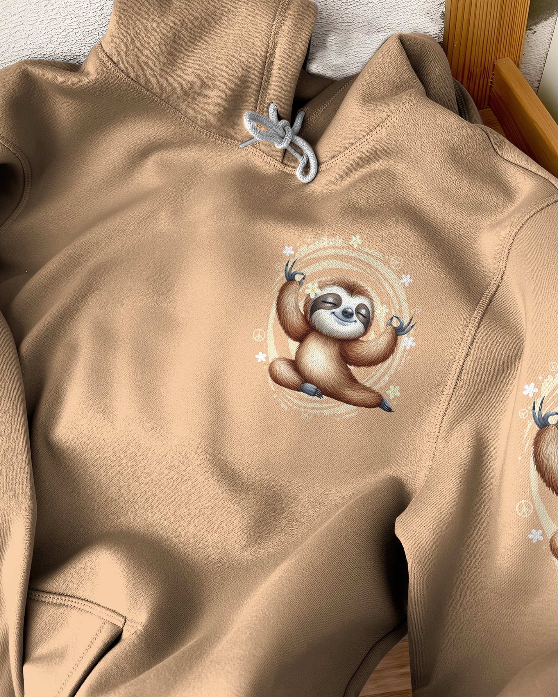 JUST BREATHE SLOTH ALL OVER PRINT - TYTD2908254