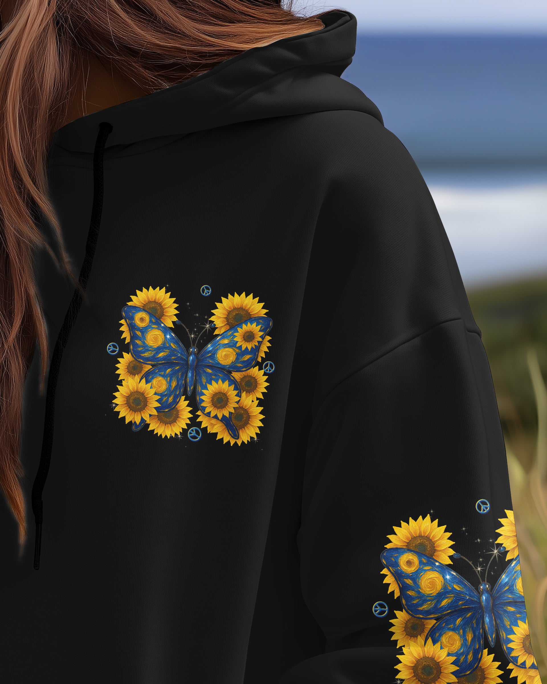 MAKE YOUR HEART THE PRETTIEST BUTTERFLY ALL OVER PRINT - TYTD2509252