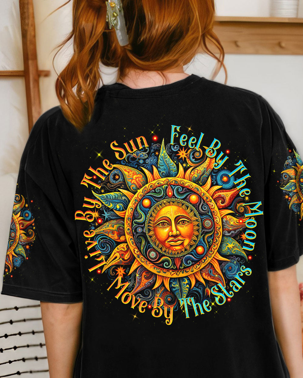 LIVE BY THE SUN MANDALA ALL OVER PRINT - TYTM2208234