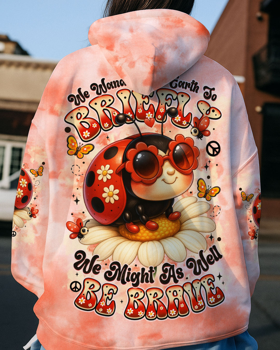 BE BRAVE LADYBUG ALL OVER PRINT - TYTM2406251