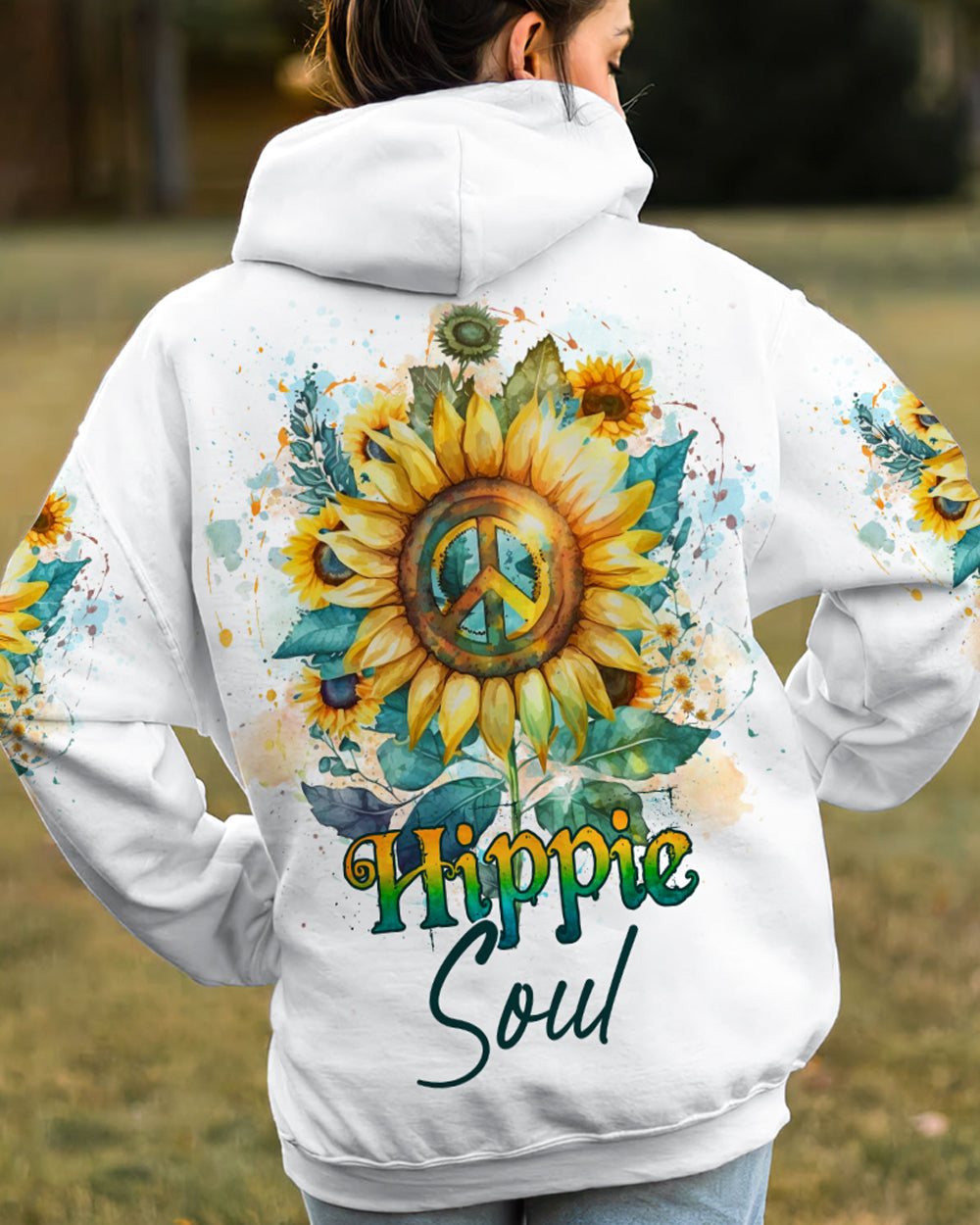 HIPPIE SOUL SUNFLOWER ALL OVER PRINT - YHLN2402232