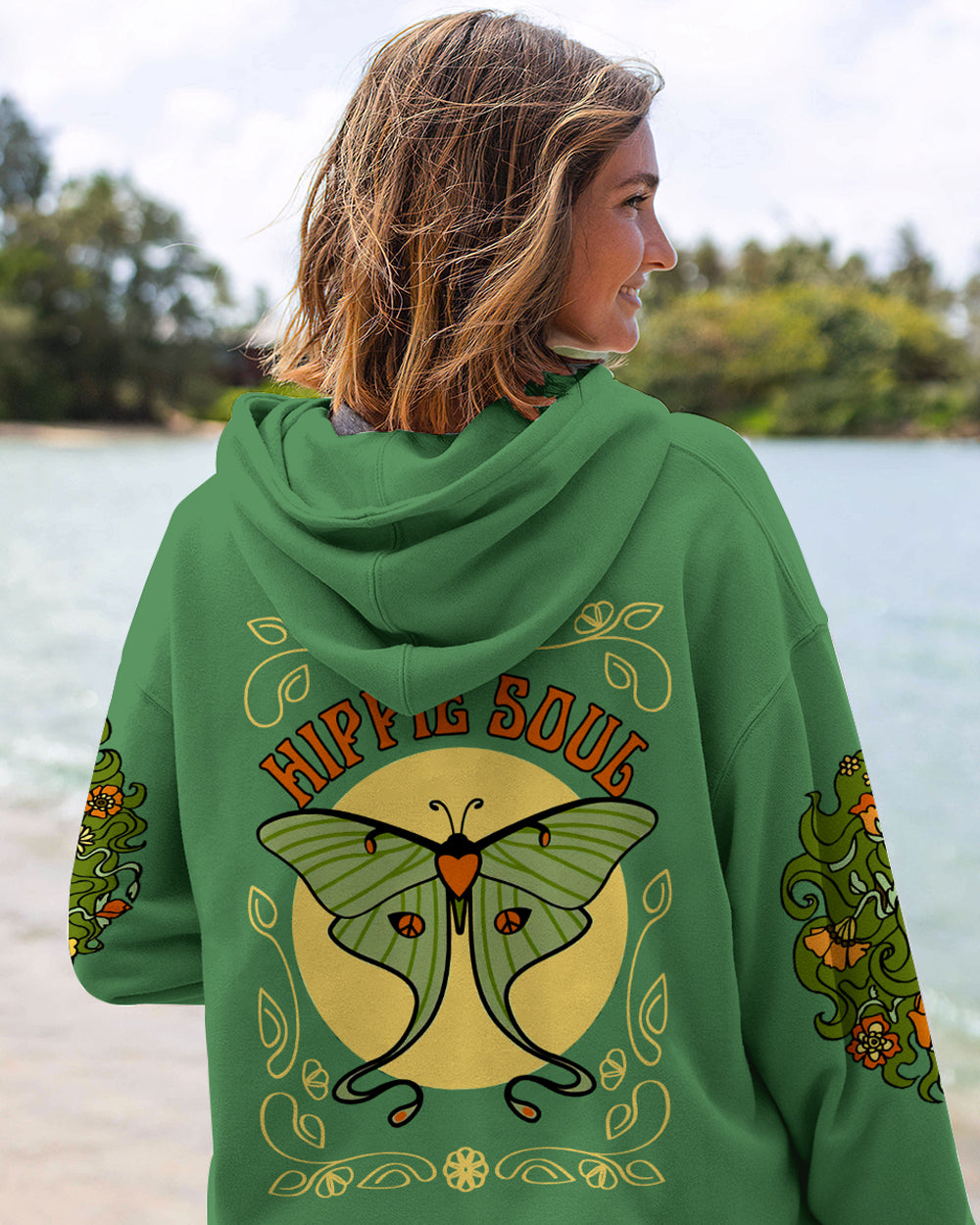 FLOWER CHILD HIPPIE SOUL ALL OVER PRINT - YHLN2102233