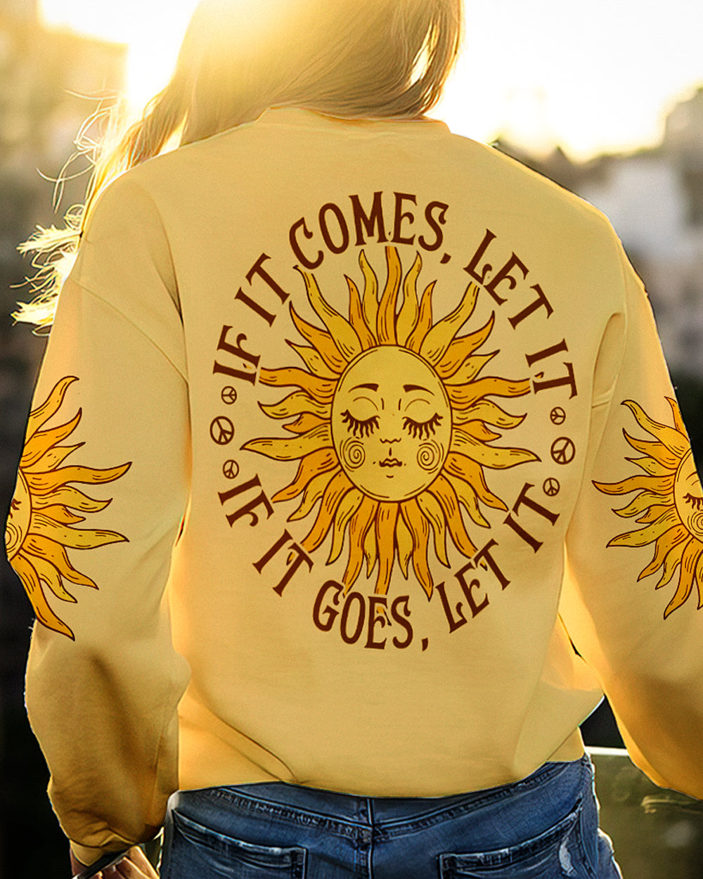 IF IT COMES LET IT HIPPIE SUN ALL OVER PRINT - YHLN2302232