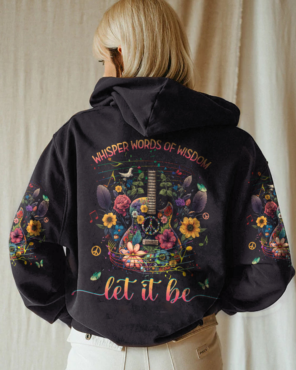 WHISPER WORDS OF WISDOM GUITAR HIPPIE ALL OVER PRINT - YHHG1302233