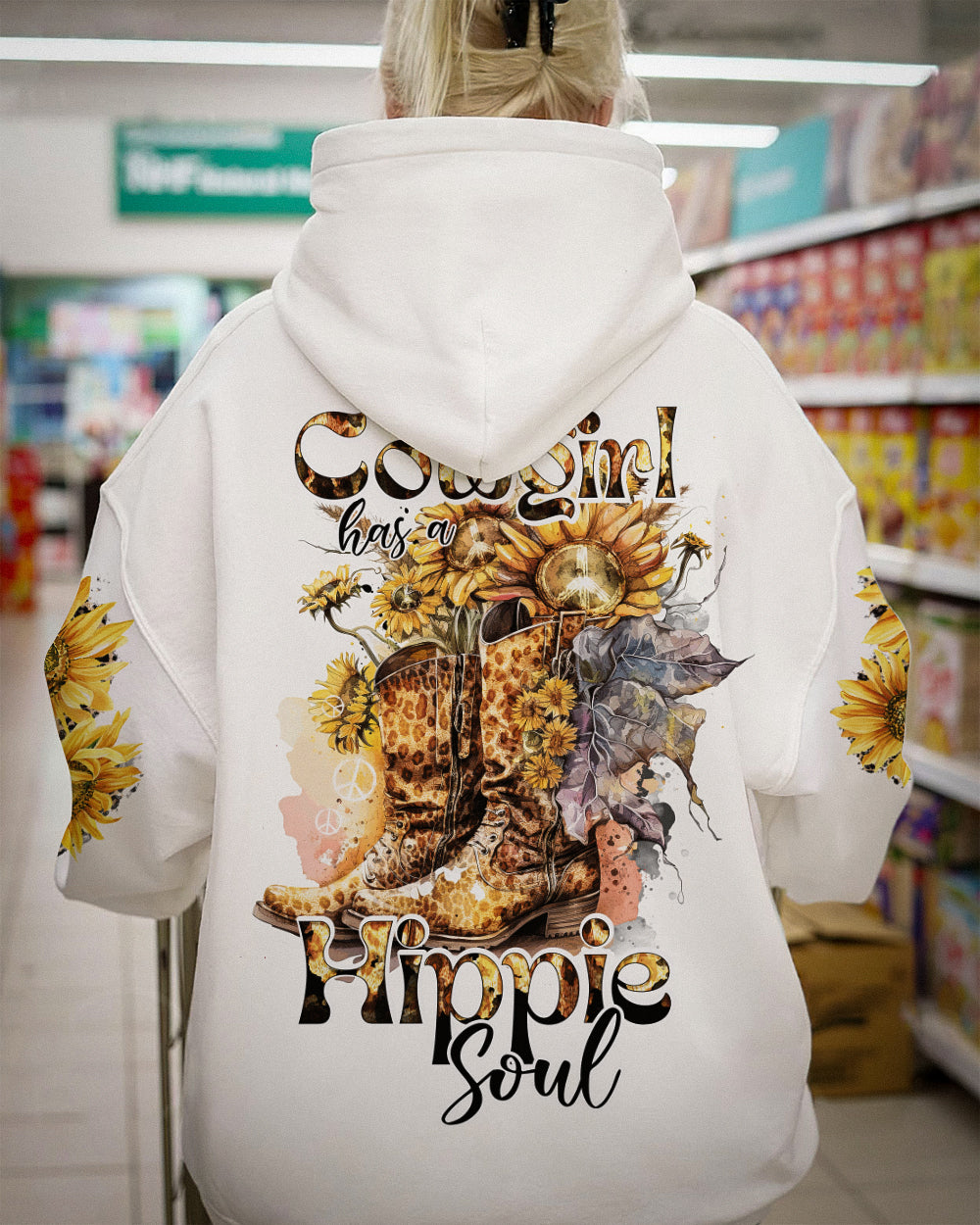 THIS COWGIRL HAS A HIPPIE SOUL ALL OVER PRINT - TY1202232