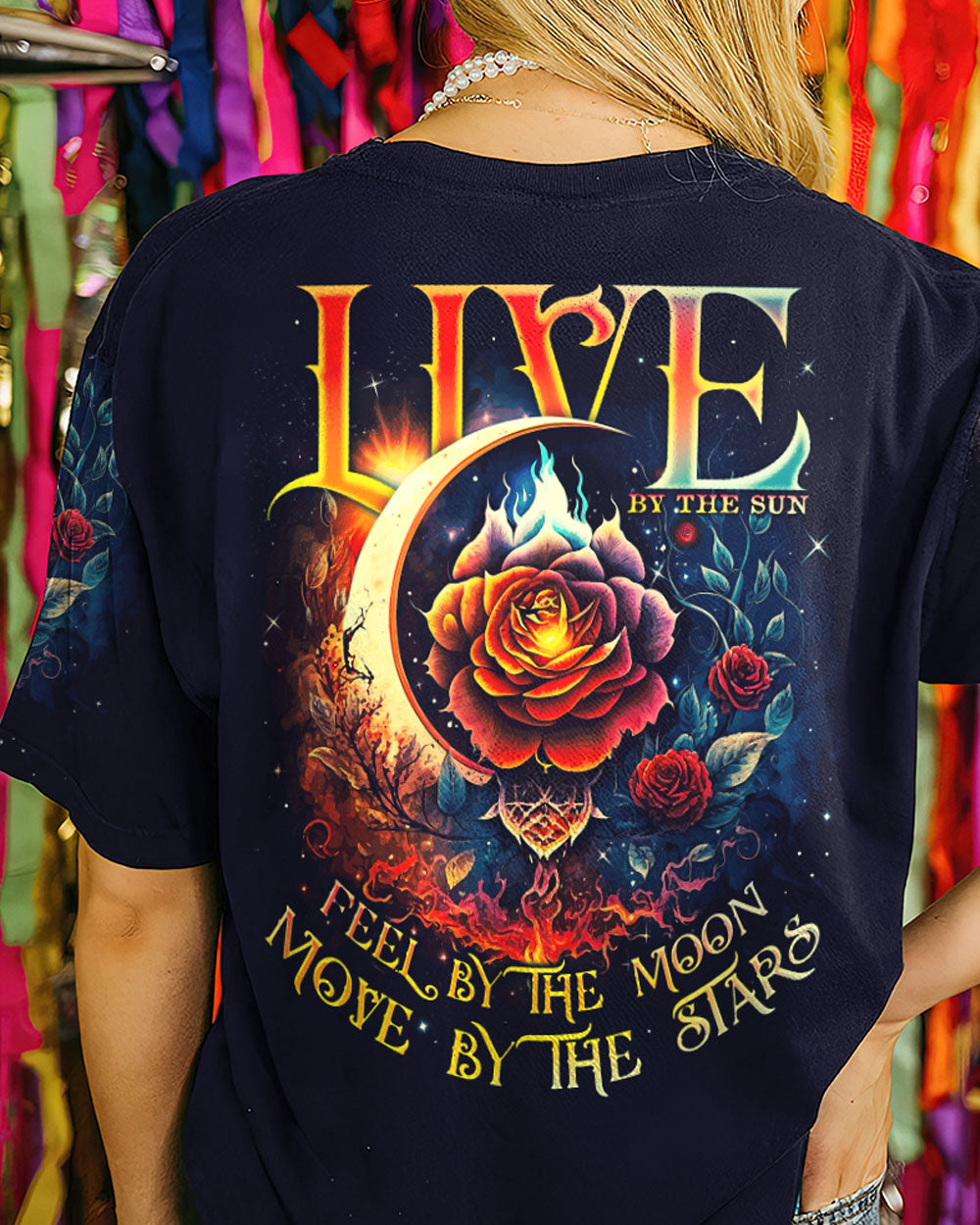 LIVE BY THE SUN ROSE ALL OVER PRINT - TY0703231