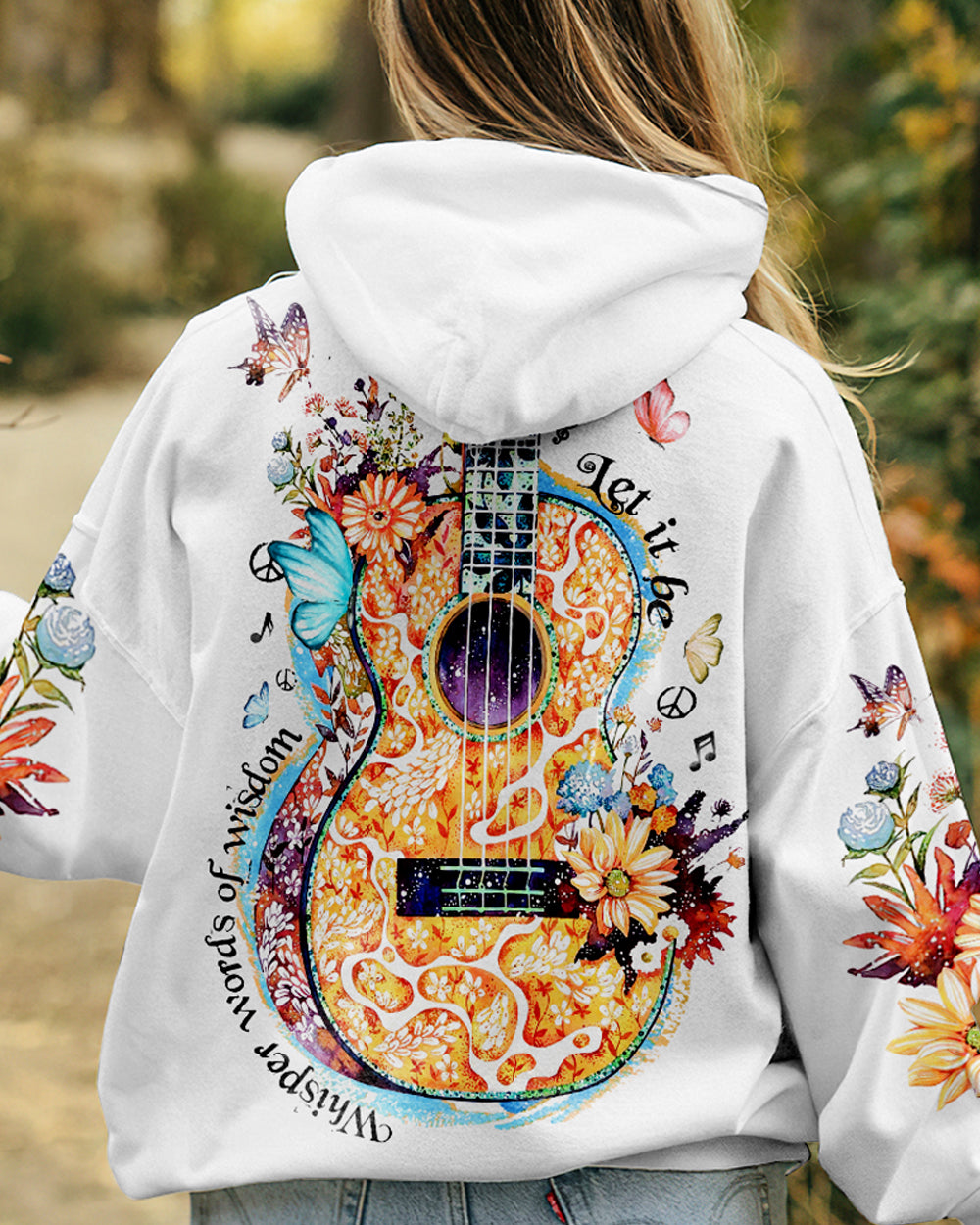 WHISPER WORDS OF WISDOM GUITAR ALL OVER PRINT - TY2202232
