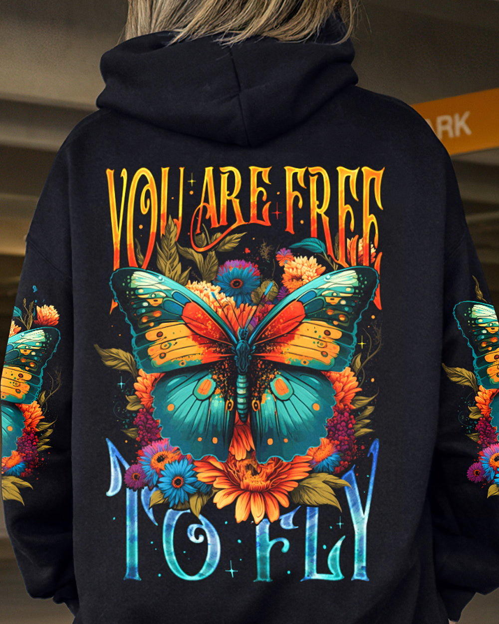 YOU ARE FREE TO FLY ALL OVER PRINT - TY1703231