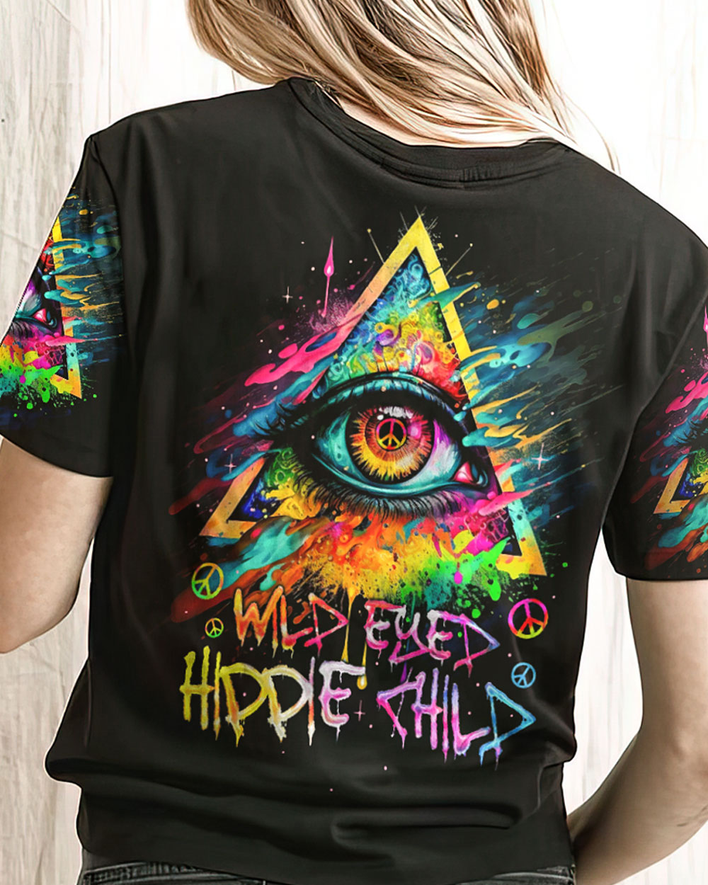WILD EYED HIPPIE CHILD ALL OVER PRINT - TY0803231