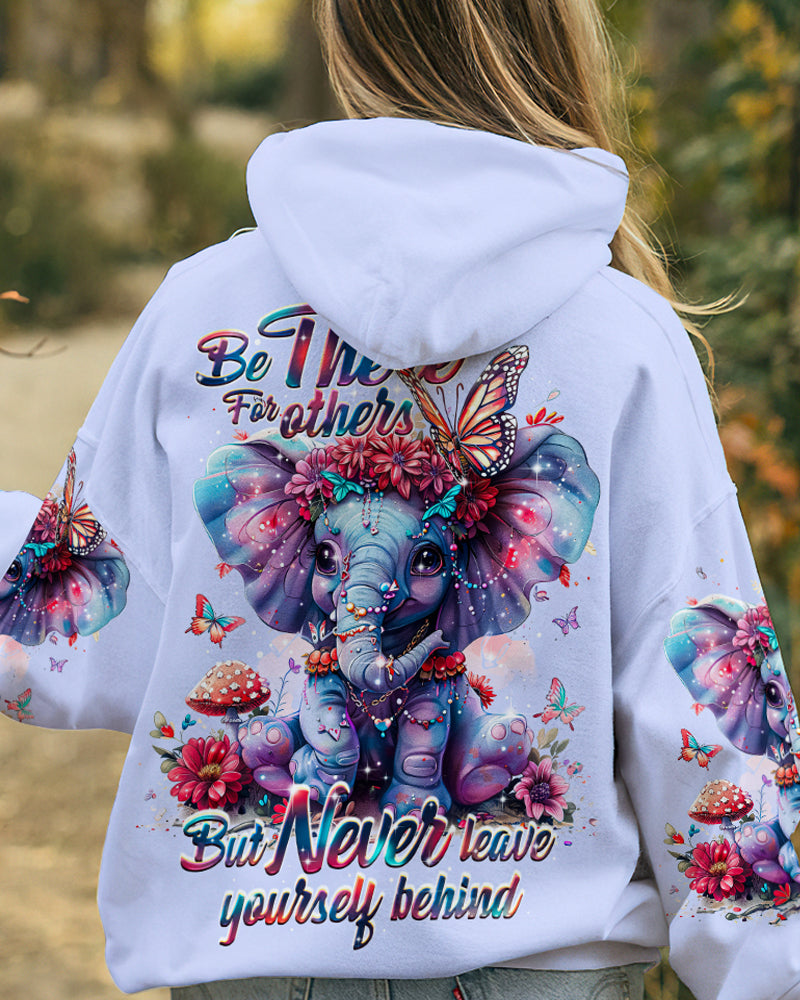 NEVER LEAVE YOURSELF BEHIND ELEPHANT ALL OVER PRINT - TY1803241