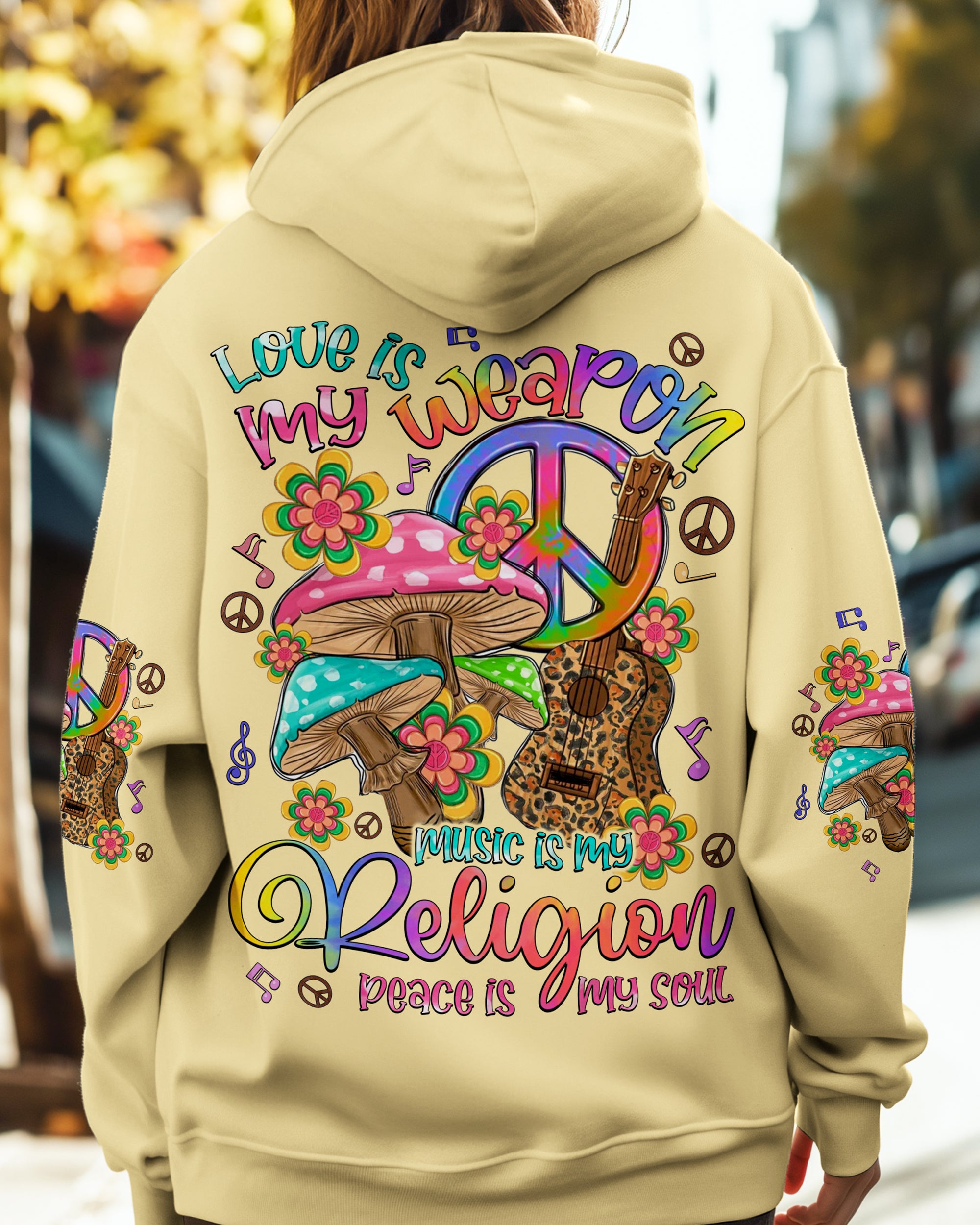 PEACE IS MY SOUL ALL OVER PRINT - TYQY0810241