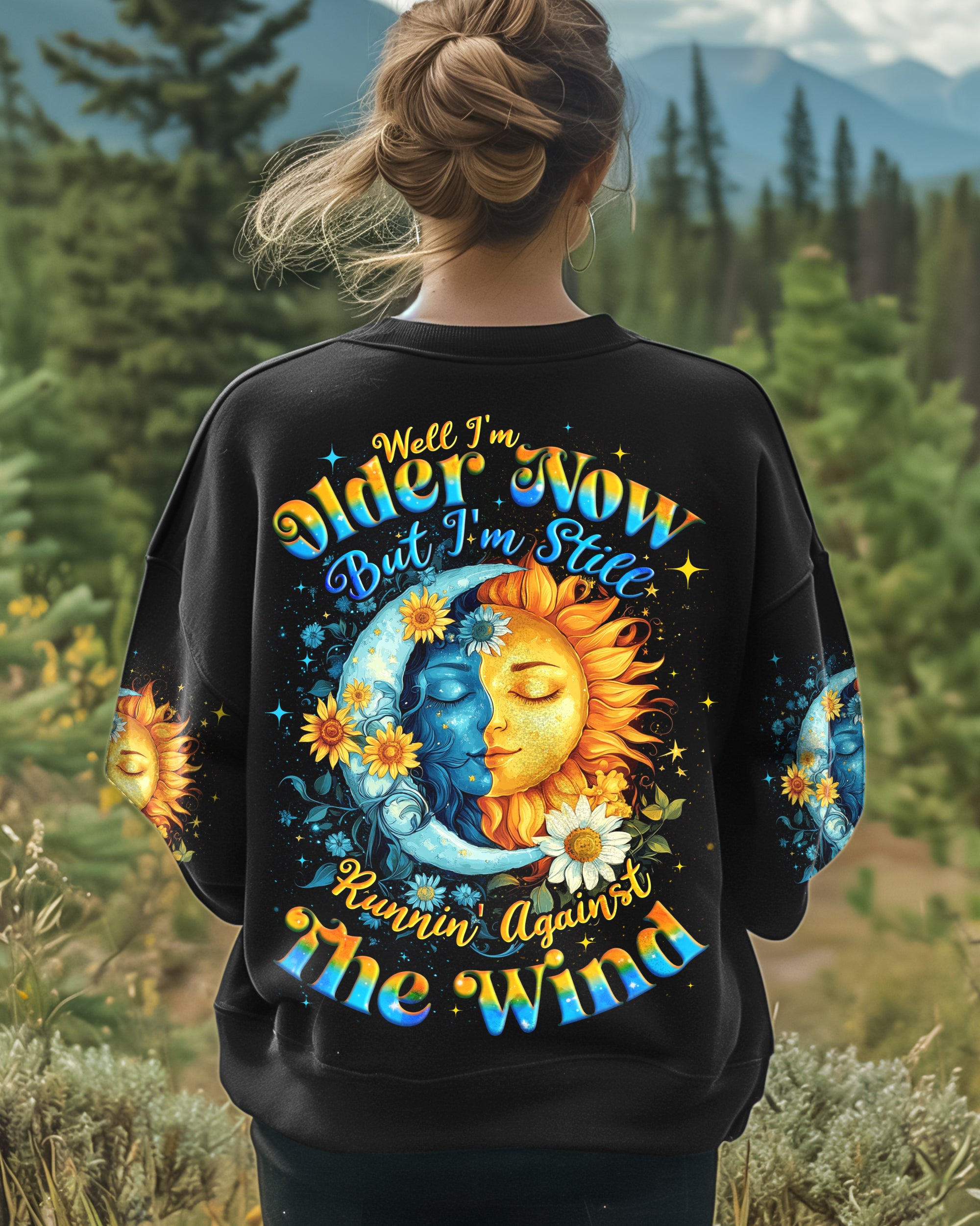 RUNNING AGAINST THE WIND SUN AND MOON ALL OVER PRINT - TYQY2012244