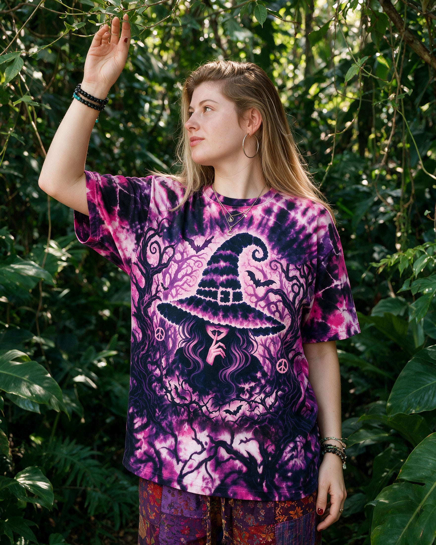 A WEE BIT WICKED BOHO WITCH ALL OVER PRINT - RI1407261