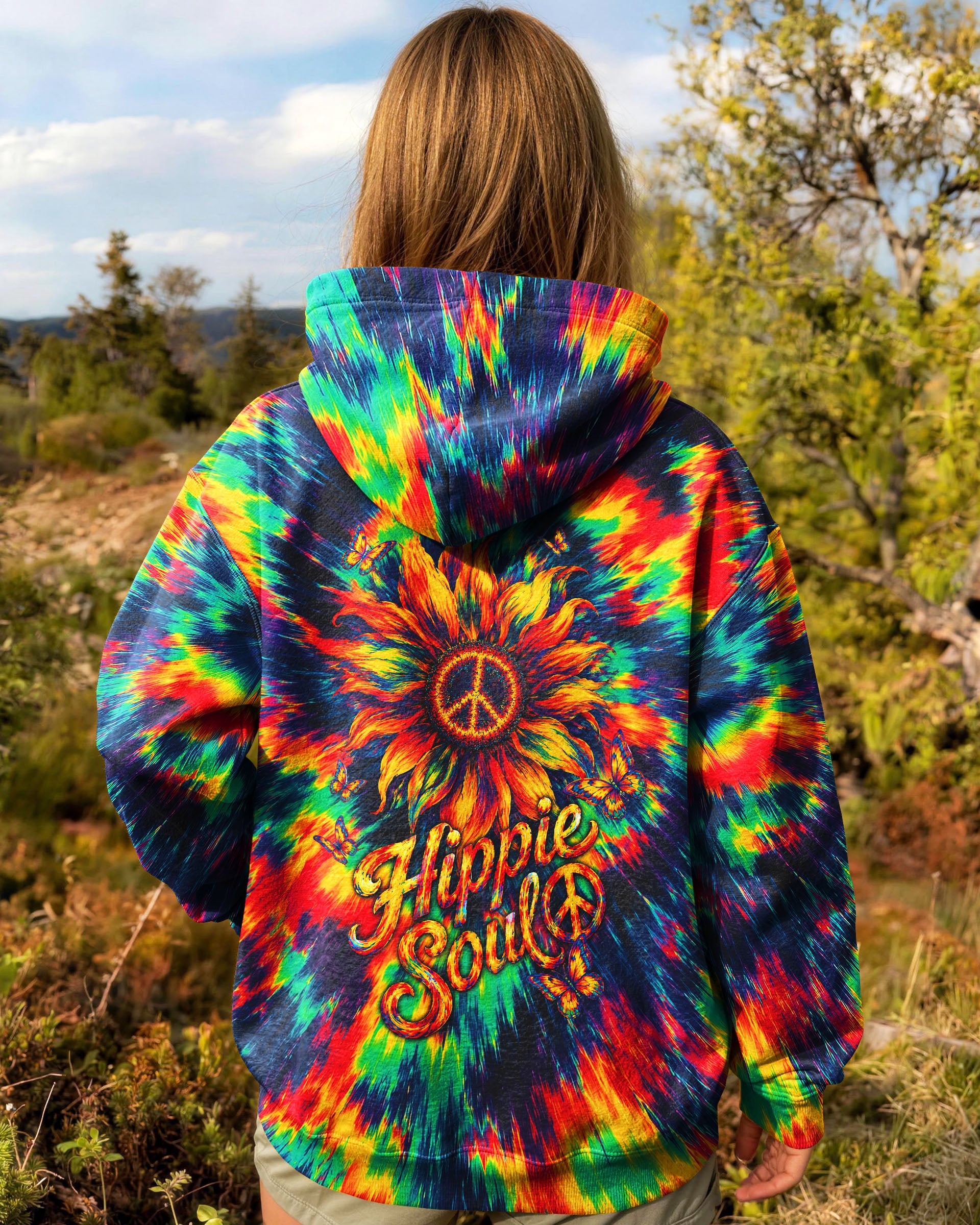 HIPPIE SOUL SUNFLOWER ALL OVER PRINT   - TLNT0206262