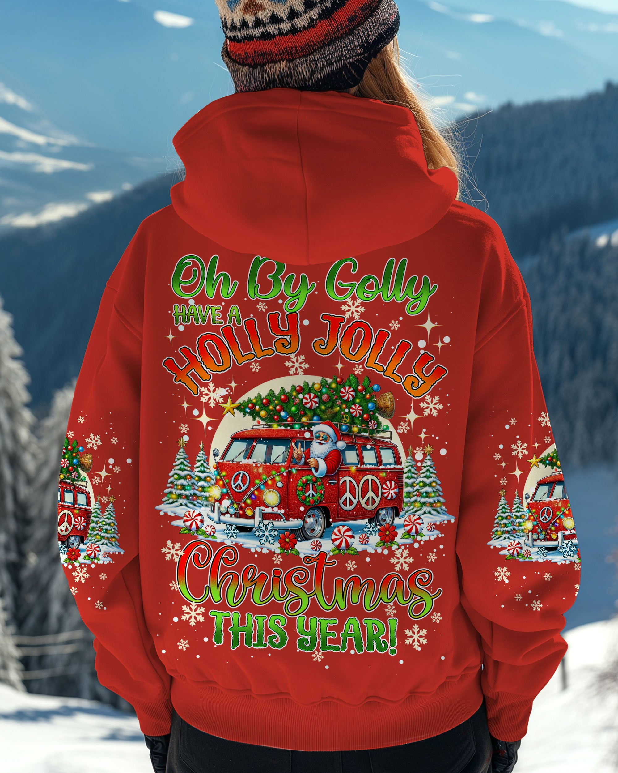 OH BY GOLLY CHRISTMAS ALL OVER PRINT - TY0810242