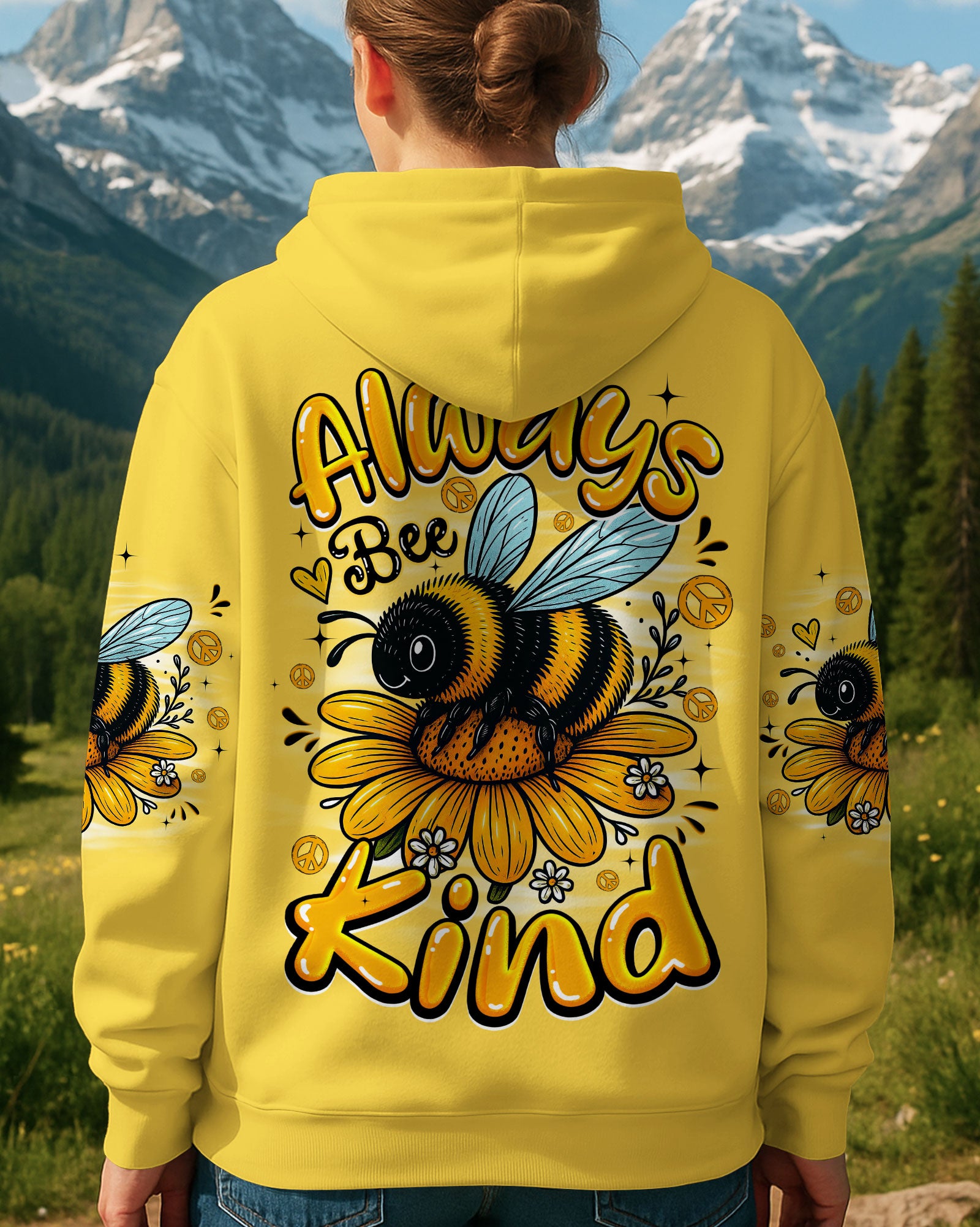 ALWAYS BEE KIND ALL OVER PRINT - TYQY1607253