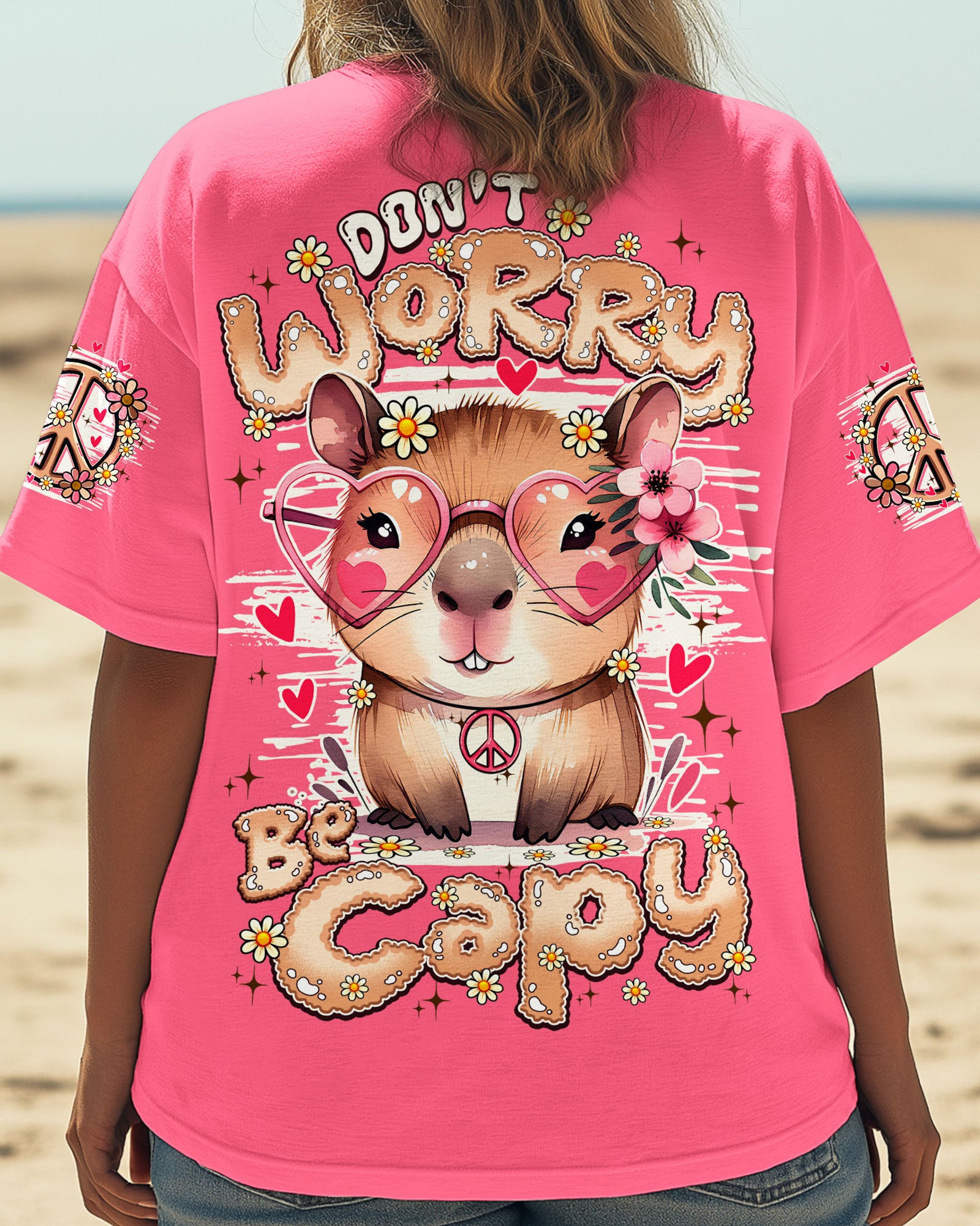 DON'T WORRY BE CAPY ALL OVER PRINT - TY0907251
