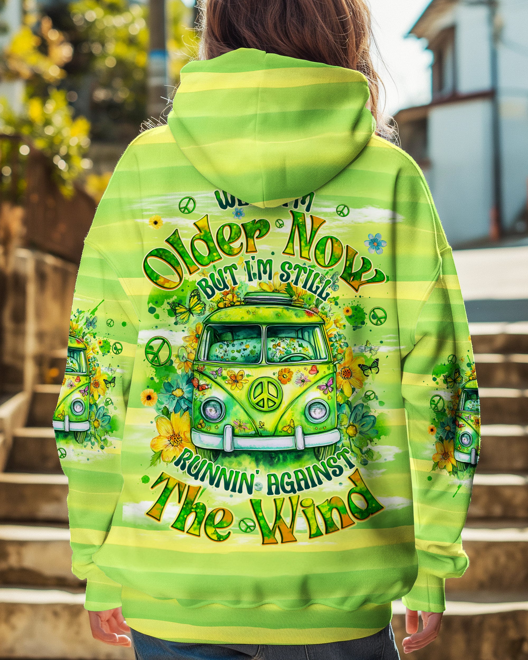 RUNNING AGAINST THE WIND TIE DYE ALL OVER PRINT - TYQY1402254