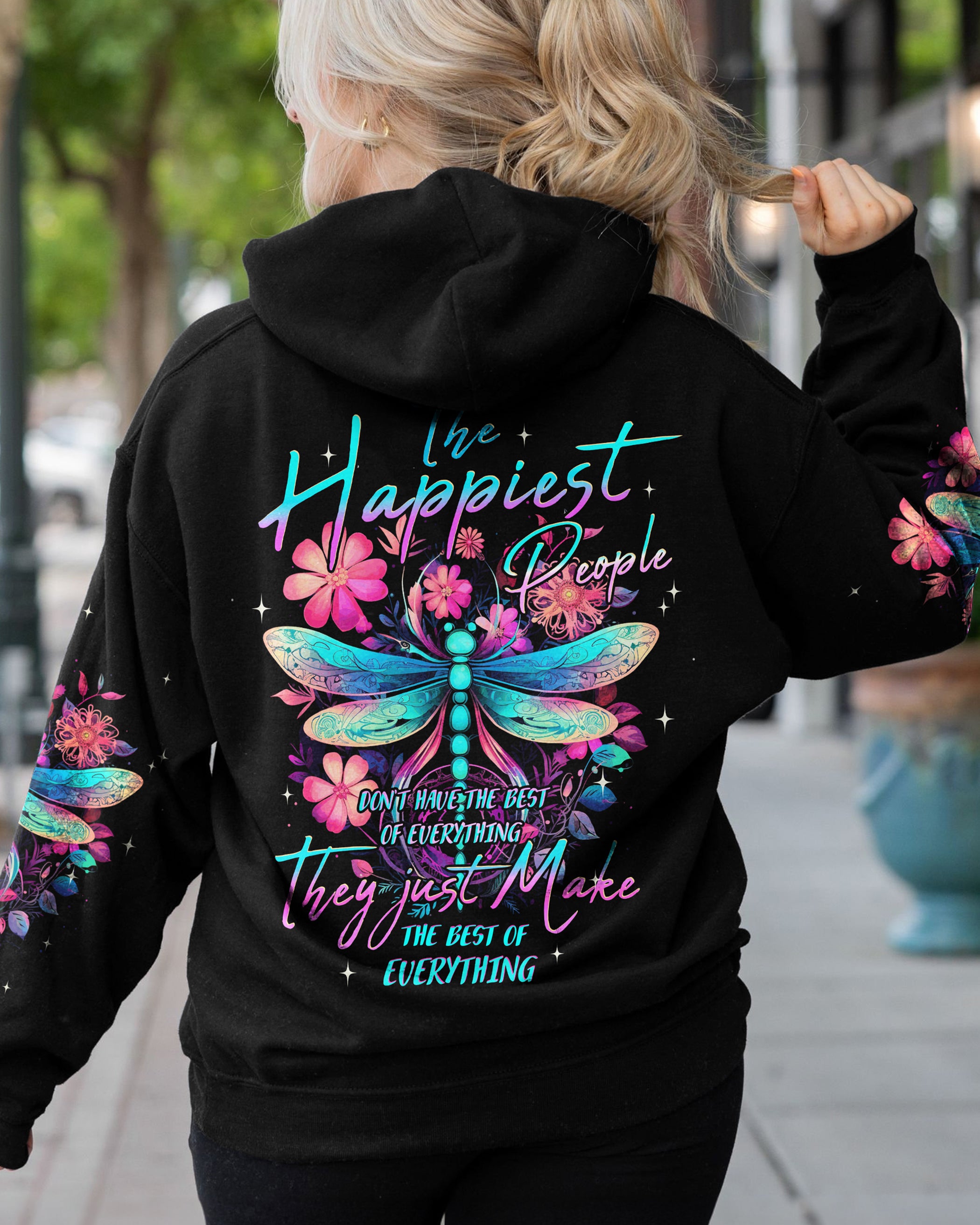 THE HAPPIEST PEOPLE ALL OVER PRINT - TYQY2908231