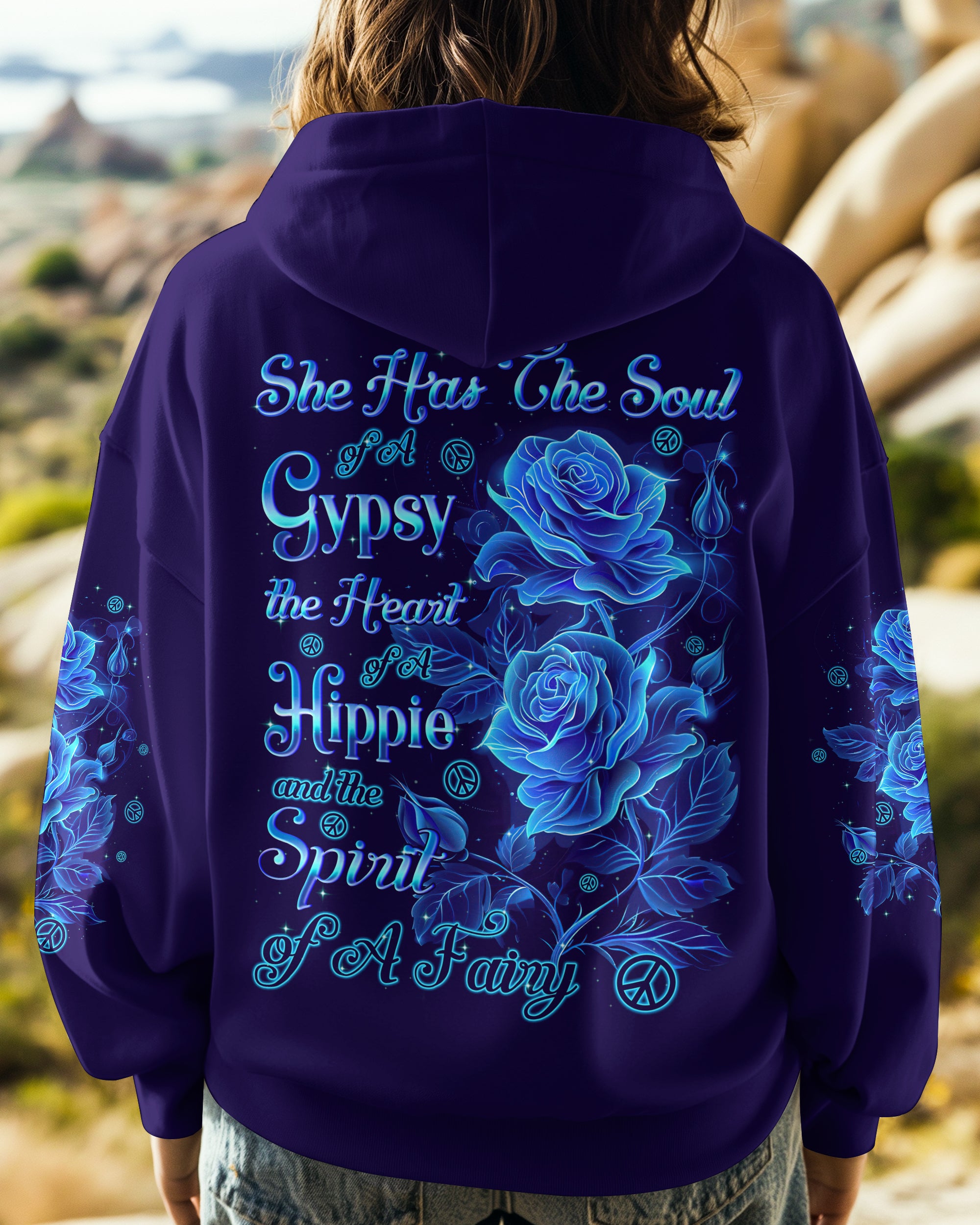 SPIRIT OF A FAIRY ROSES AND BUTTERFLIES ALL OVER PRINT - TYQY2201255