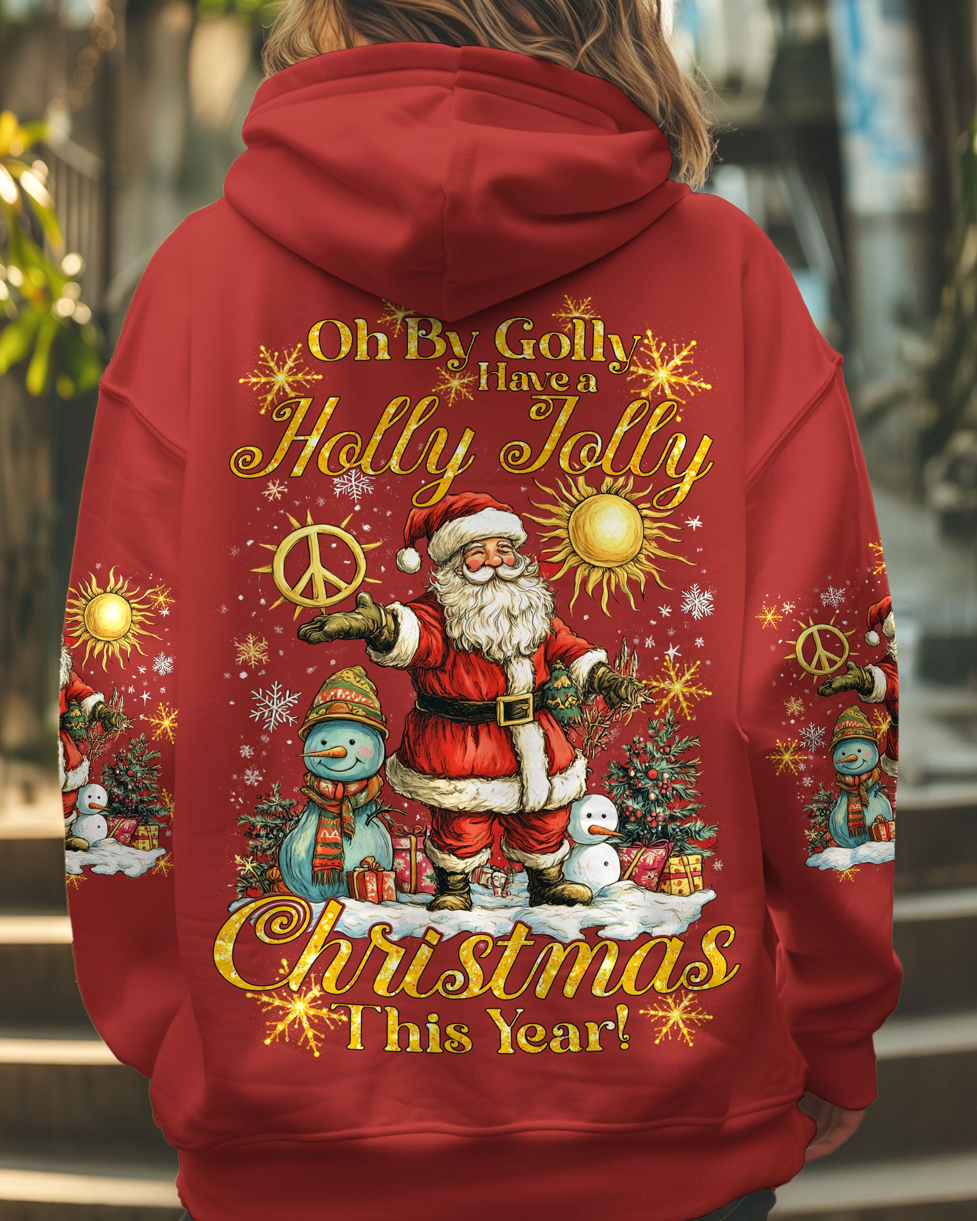 OH BY GOLLY CHRISTMAS ALL OVER PRINT - TY1311241