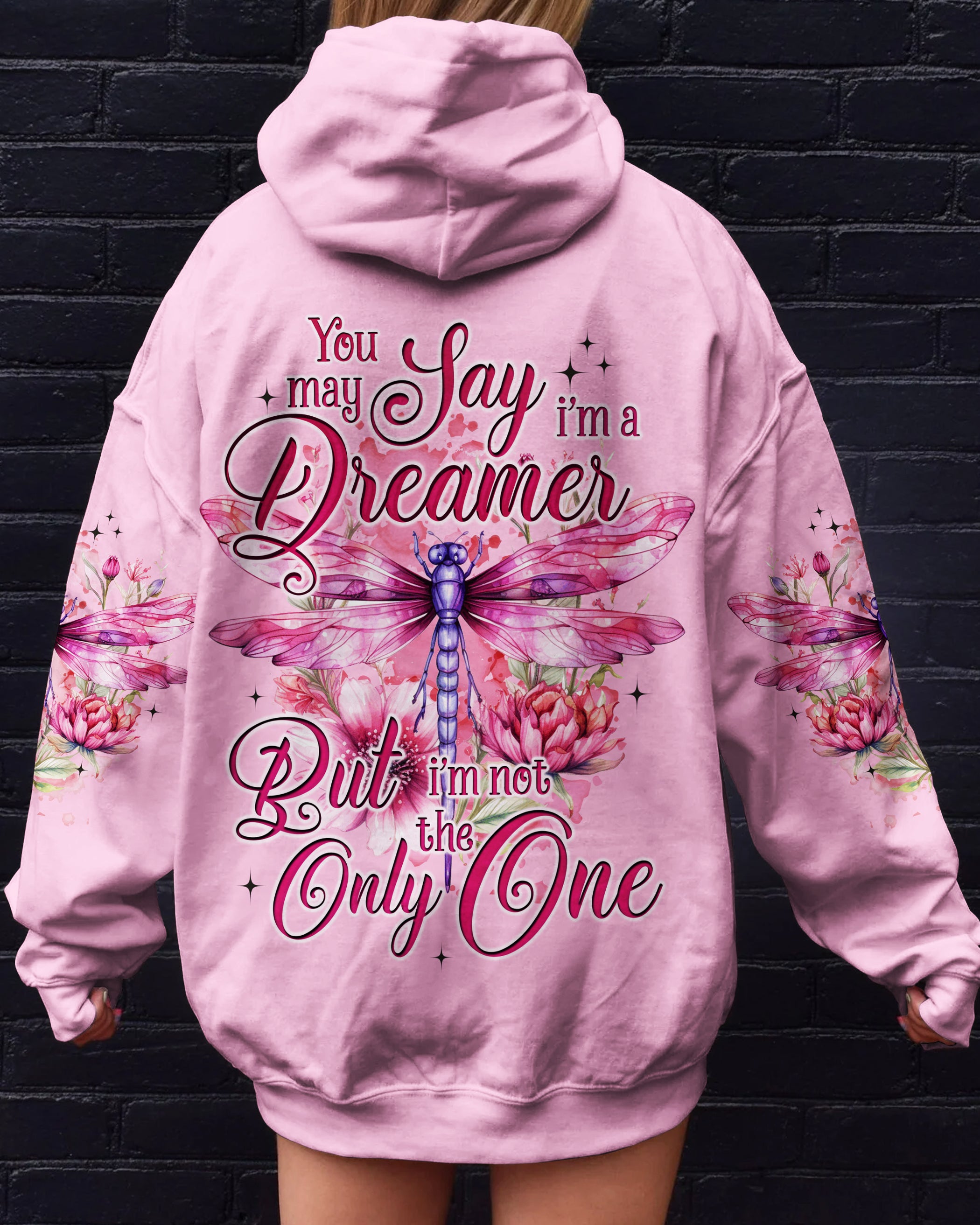 YOU MAY SAY I'M DREAMER DRAGONFLY ALL OVER PRINT - TYQY0609233