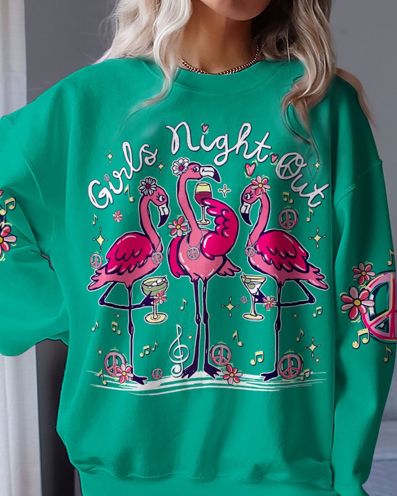 GIRLS NIGHT OUT FLAMINGO ALL OVER PRINT - TY0904241