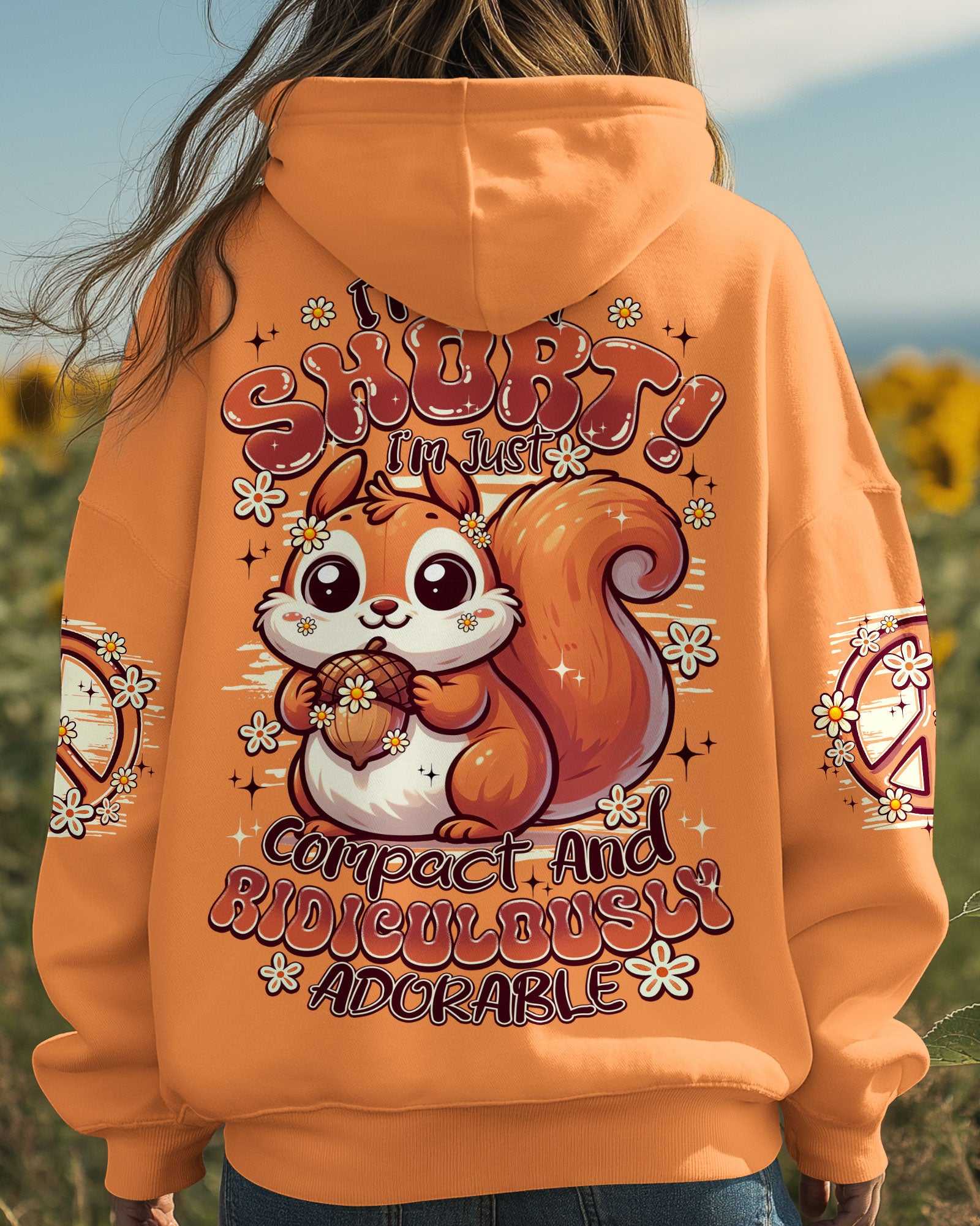 I'M NOT SHORT SQUIRREL ALL OVER PRINT - TY2008251