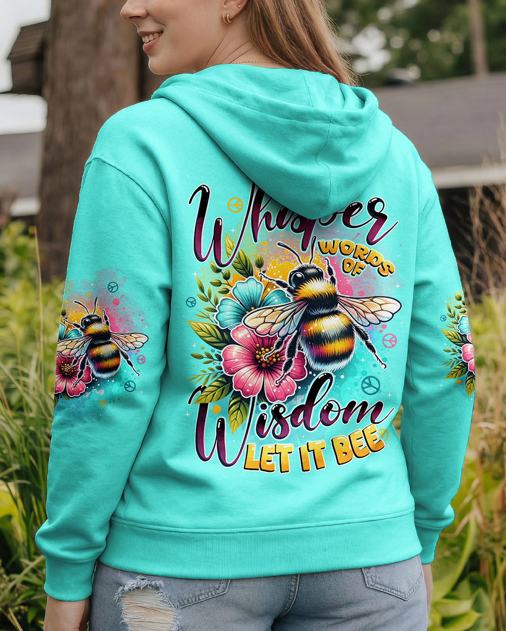WHISPER WORDS OF WISDOM LET IT BEE ALL OVER PRINT - TYTD2101261