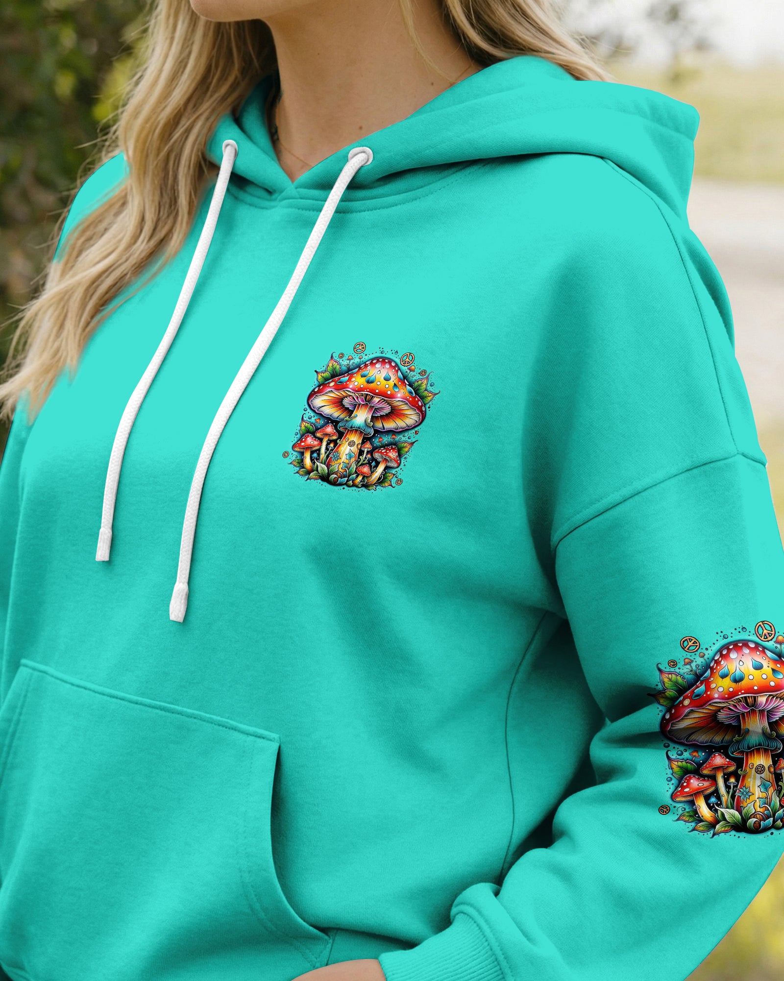 EAT MUSHROOMS SEE THE UNIVERSE ALL OVER PRINT - TYTD1202261