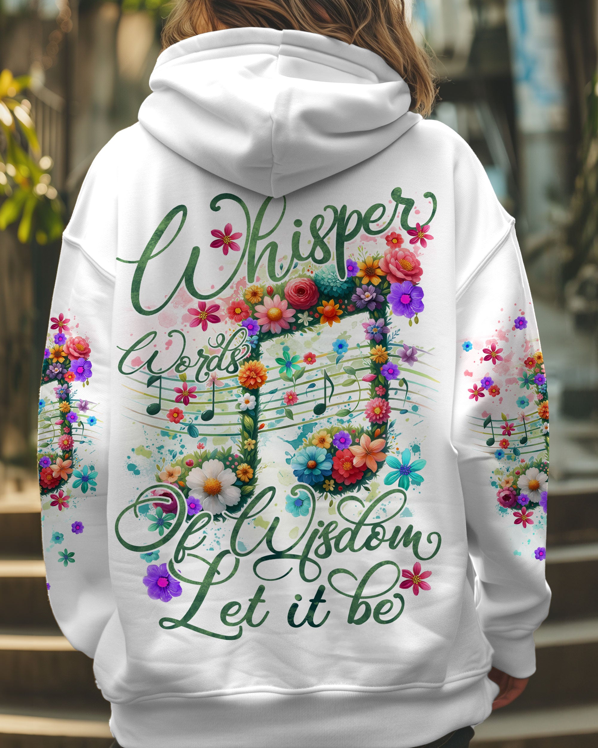 WHISPER WORDS OF WISDOM LET IT BE MUSIC ALL OVER PRINT - TY0711242