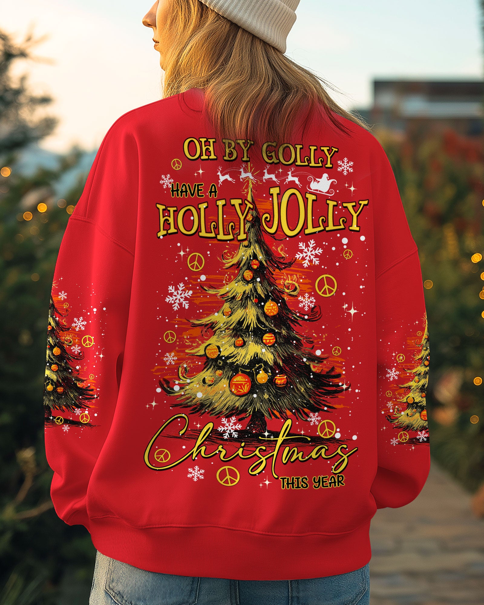 OH BY GOLLY CHRISTMAS ALL OVER PRINT - TY0511252